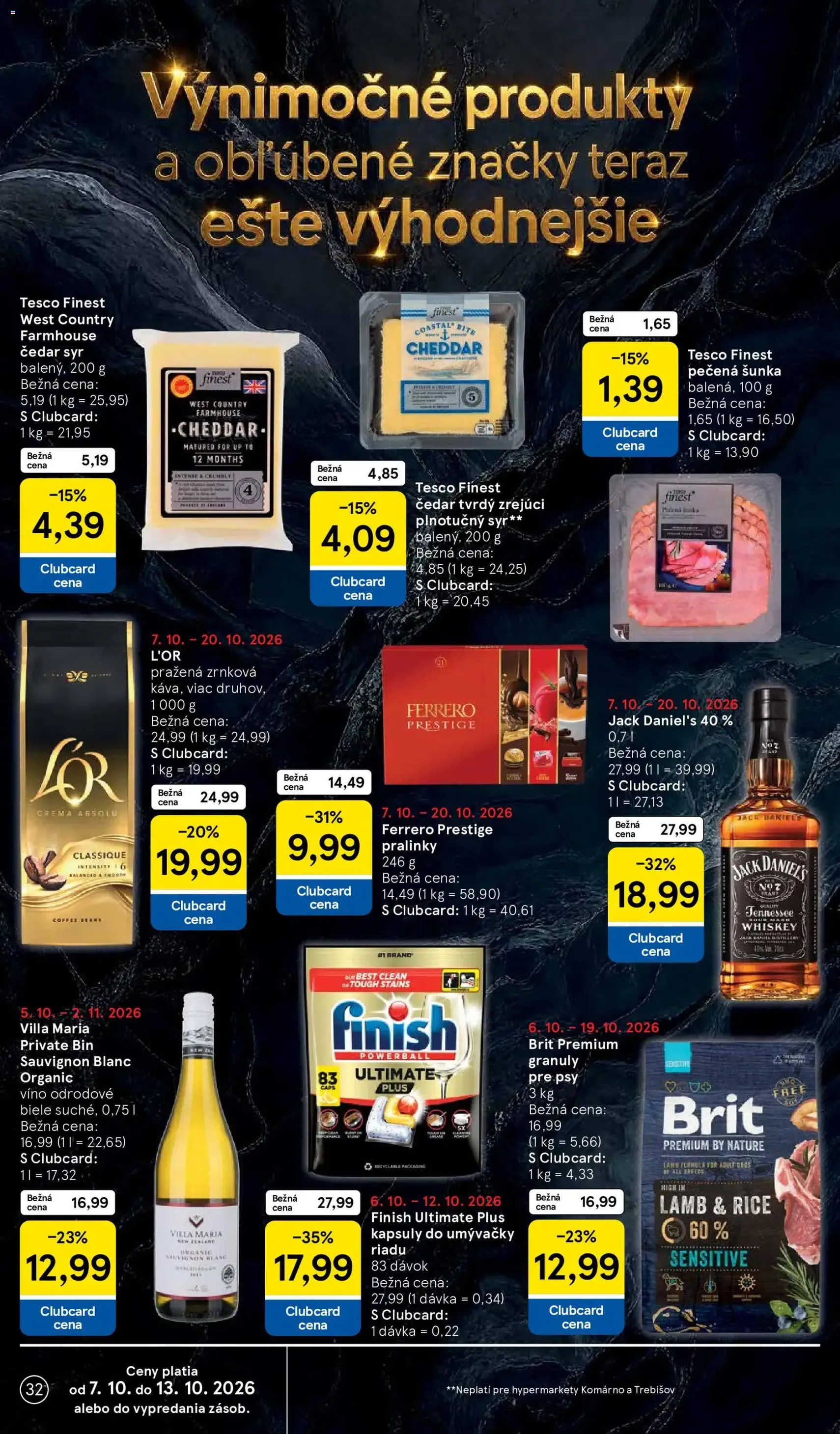 Tesco Hypermarket - leták - platný leták od 07.10.2026 strana 32 z 51
