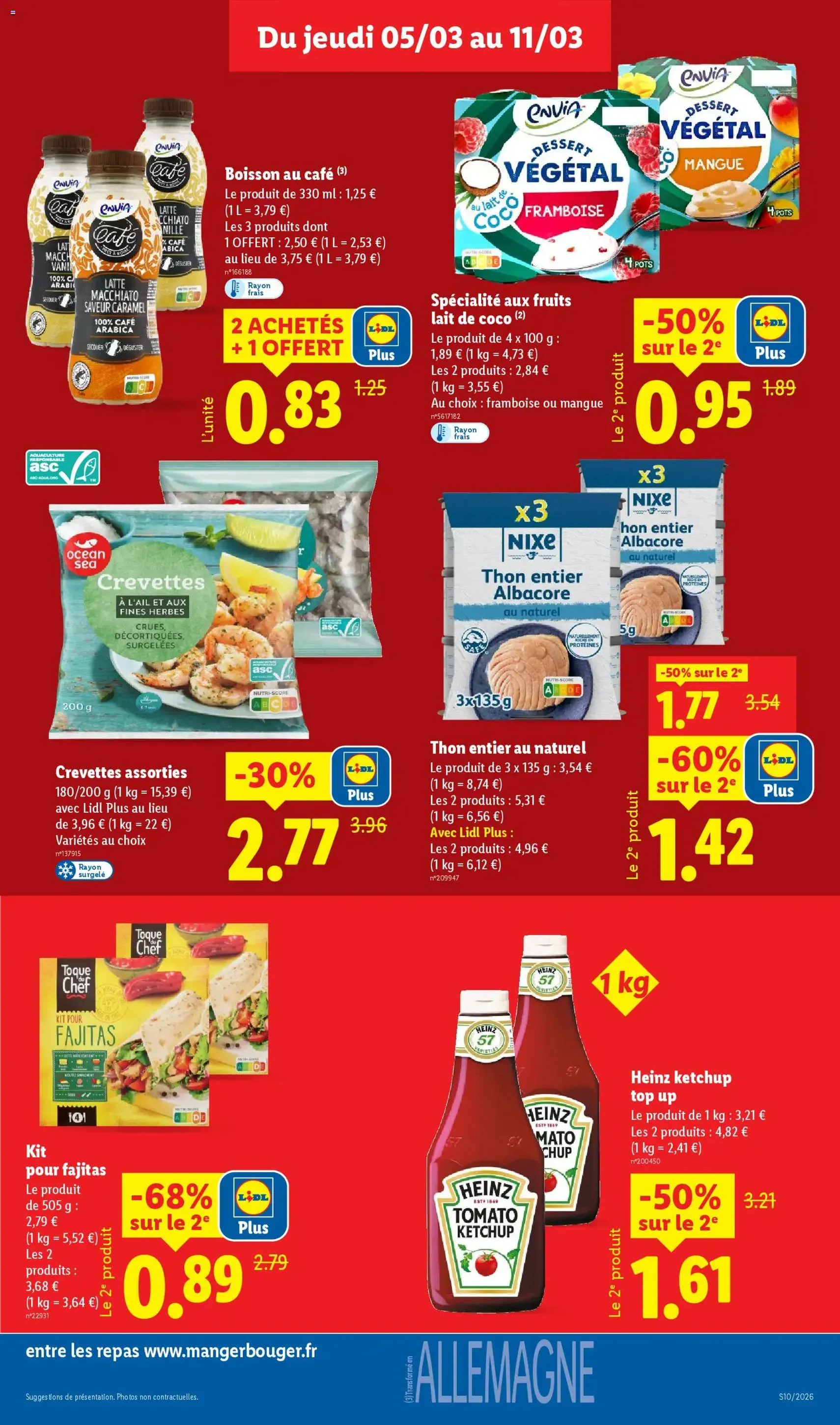 LIDL catalogue semaine 10 - brochure valable à partir du 05/03/2026, page 11 sur 79
