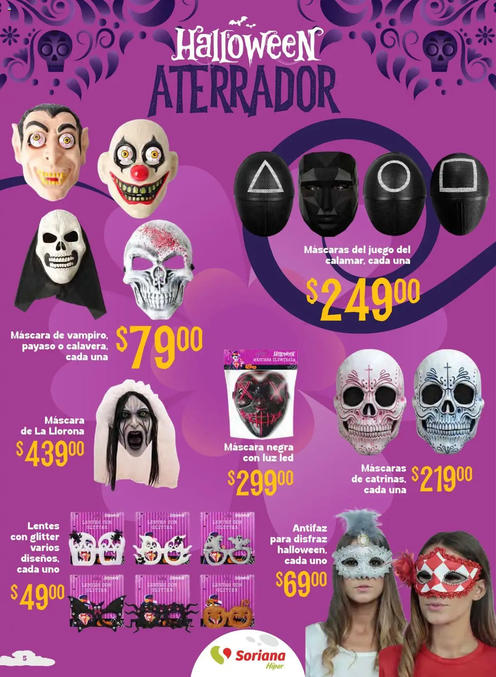 Soriana - Halloween y Día de muertos Híper Nacional - folleto válido desde 16/10/2025 página 5 de 29 Soriana - Halloween y Día de muertos Híper Nacional - folleto válido desde 16/10/2025 página 5 de 29