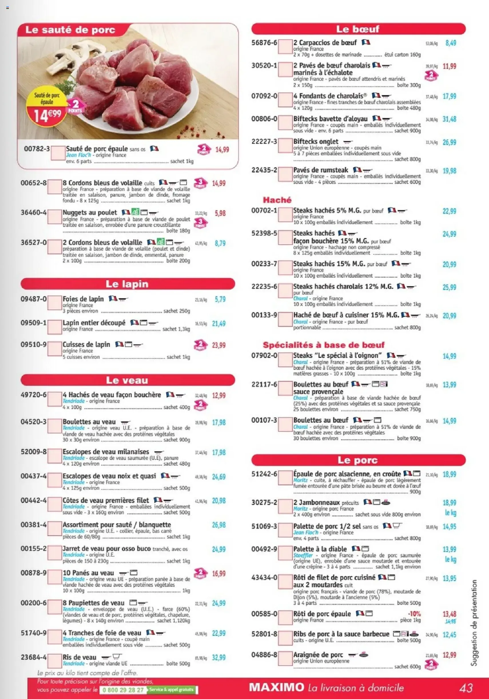 Maximo catalogue - brochure valable à partir du 22/06/2026, page 43 sur 64