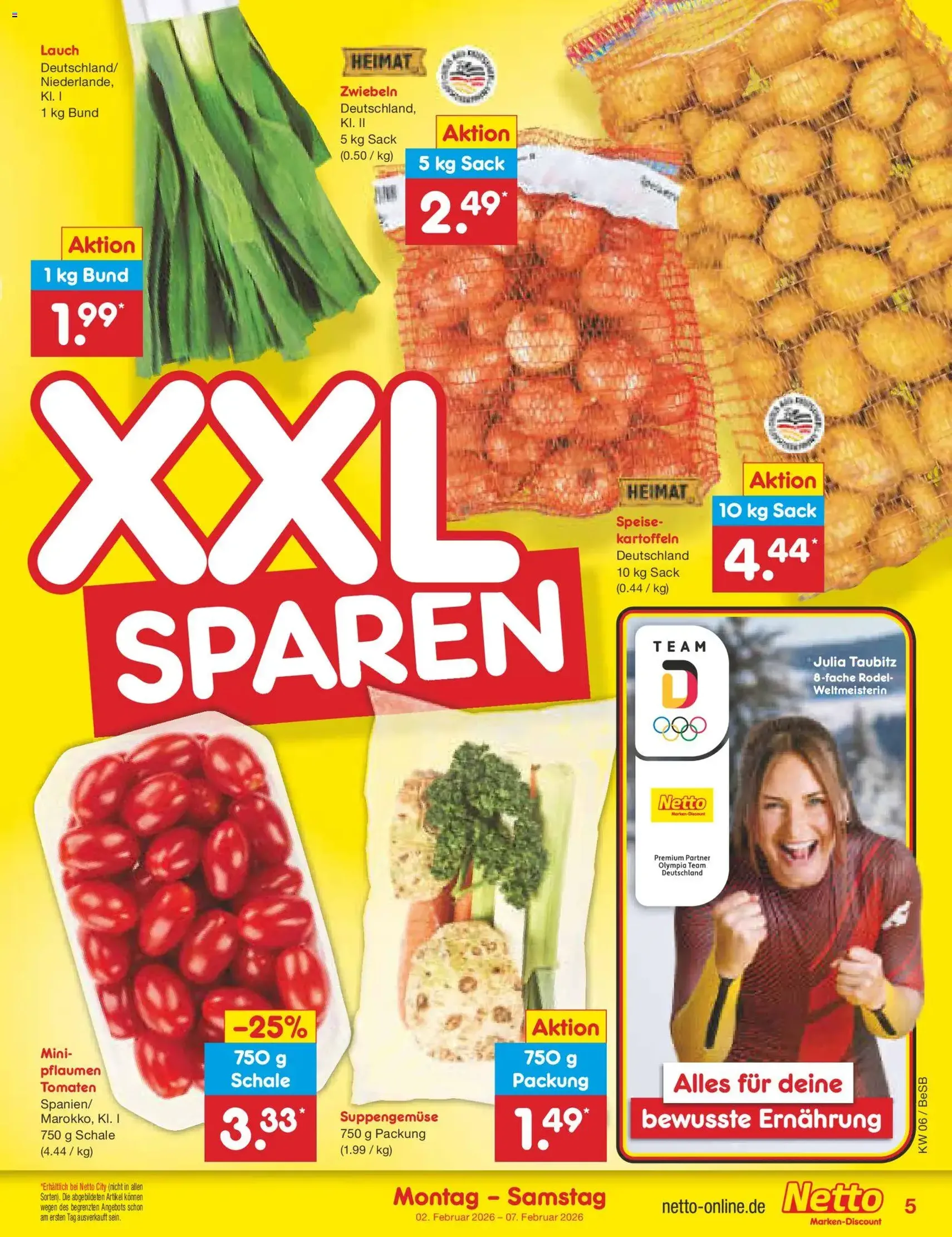 Netto Marken-Discount Prospekt - Gültiger Prospekt ab 02.02.2026, Seite 5 von insgesamt 54