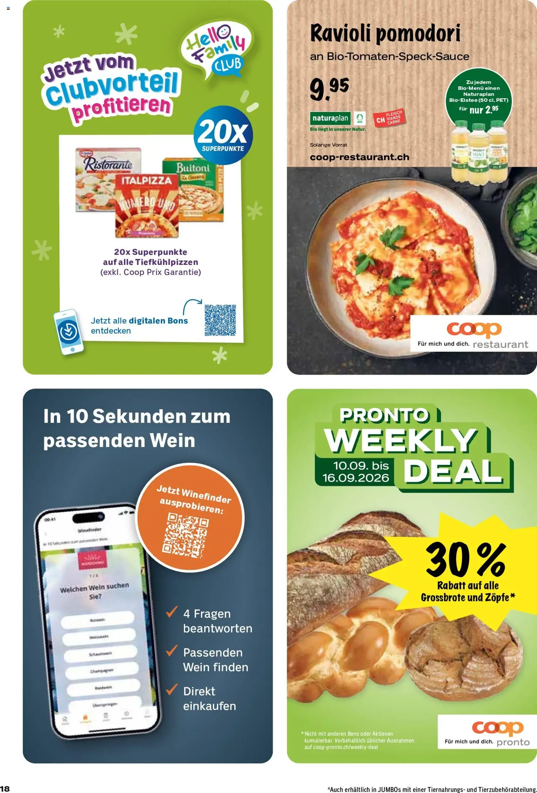 Coop aktionen - Gültiger Prospekt ab 10.09.2026, Seite 18 von insgesamt 24