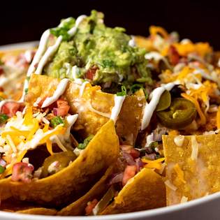 Recipe preview Healthy Cheesy Veggie Cauliflower Nachos