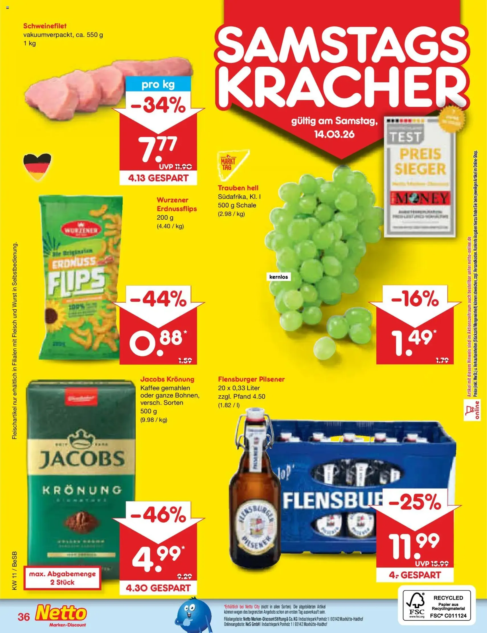 Netto Marken-Discount Prospekt - Gültiger Prospekt ab 09.03.2026, Seite 56 von insgesamt 60