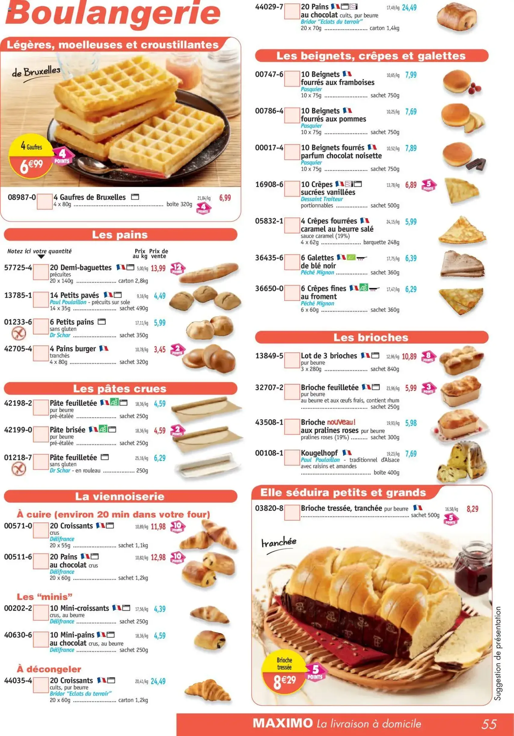 Maximo catalogue - brochure valable à partir du 26/09/2025, page 55 sur 64 Maximo catalogue - brochure valable à partir du 26/09/2025, page 55 sur 64