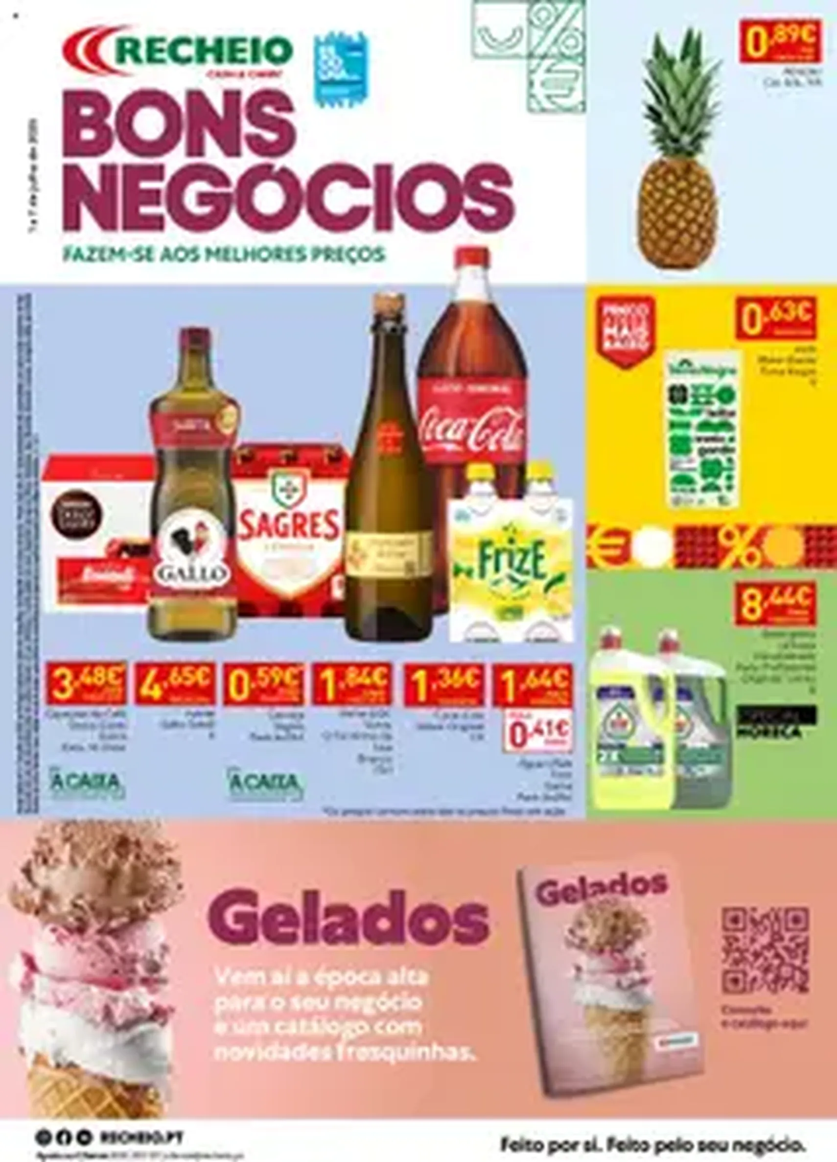 Recheio folheto - folheto válido a partir de 01/07/2025 página 1 de 1