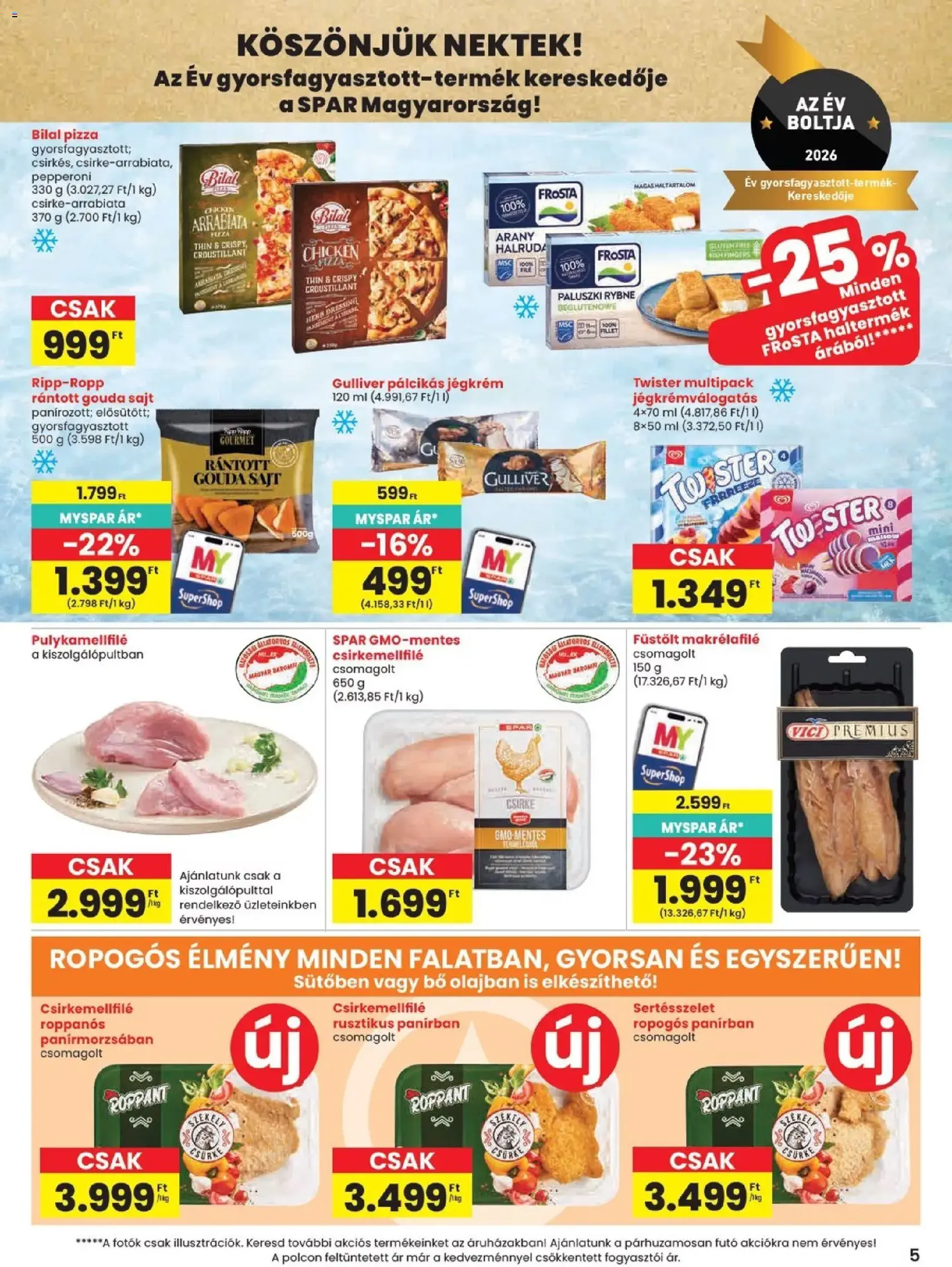 Spar akciós újság - 2026.08.06. érvényes szórólap 5 oldal 20 oldalból