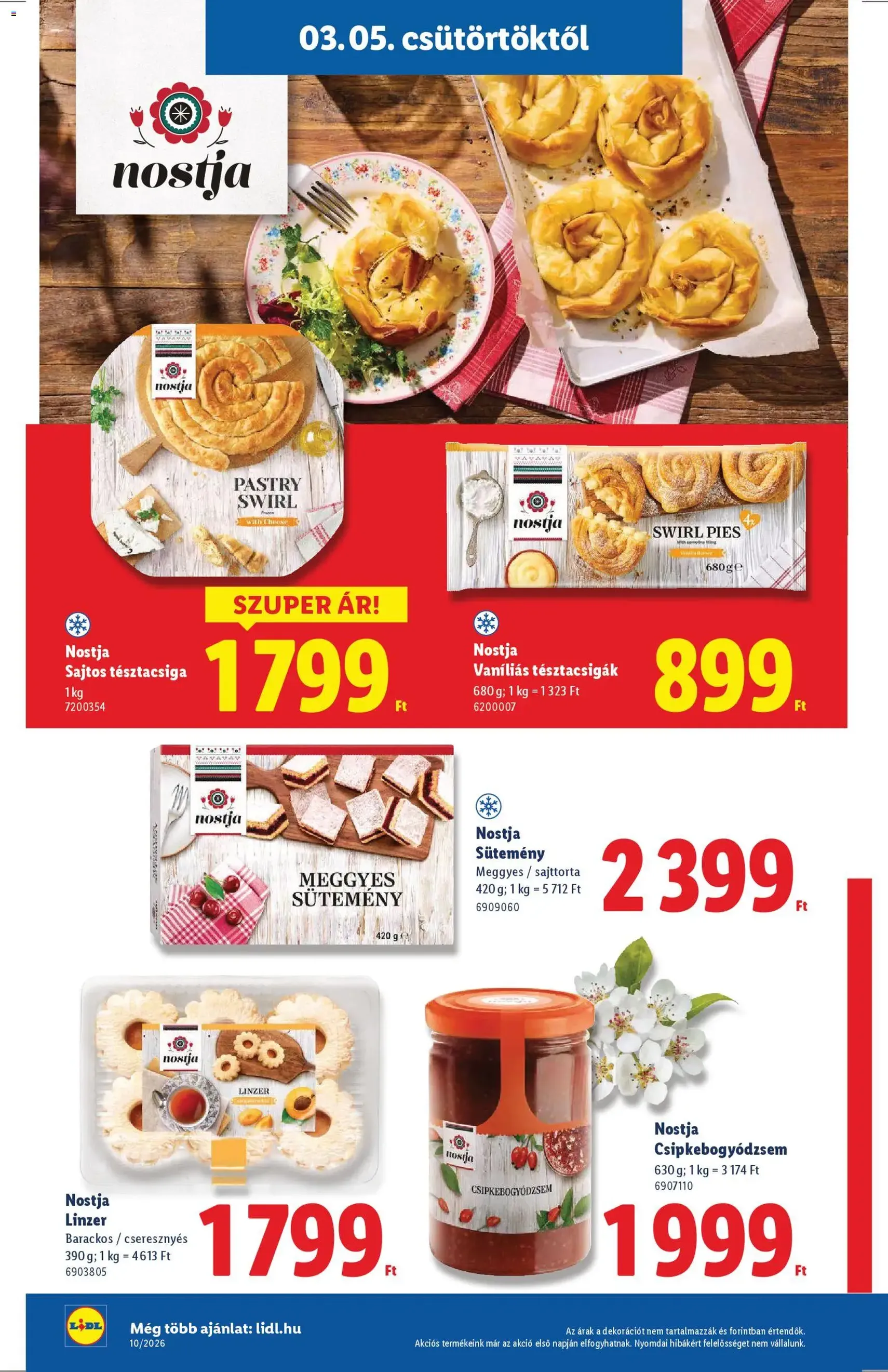 Lidl akciós újság - 2026.03.05. érvényes szórólap 20 oldal 64 oldalból