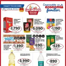 Vista previa del folleto Cooperativa Obrera - La Canasta de La Coope válido desde 01/12/2025