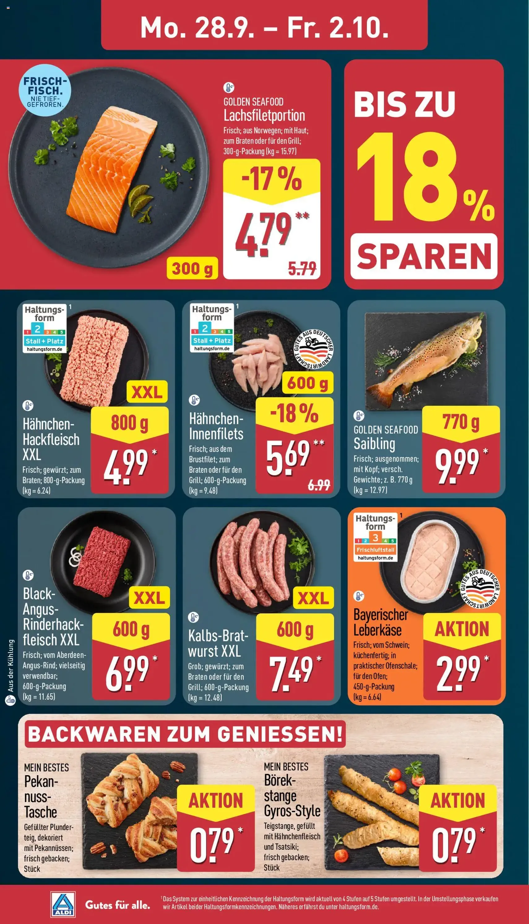 Aldi Prospekt - Gültiger Prospekt ab 28.09.2026, Seite 4 von insgesamt 44