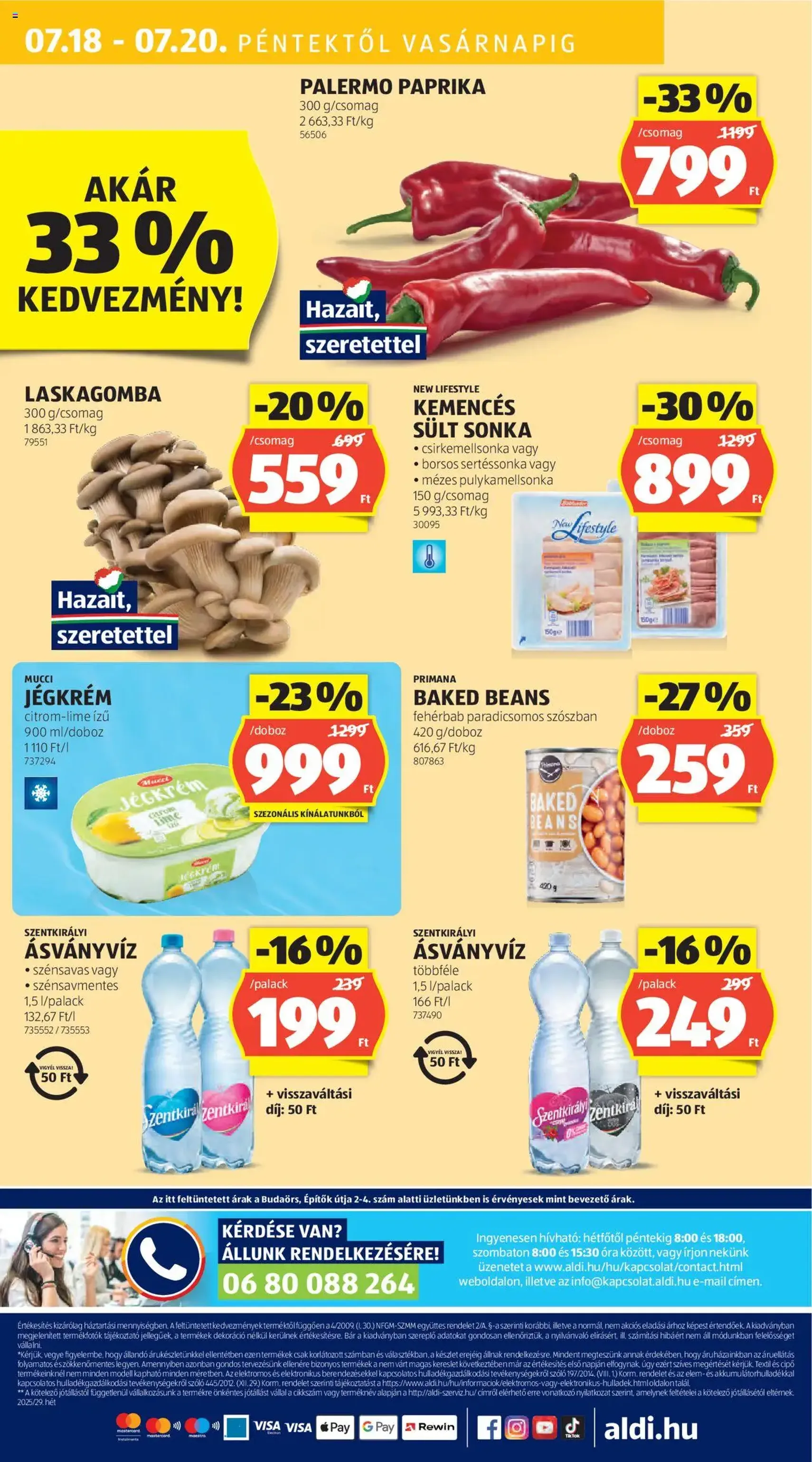 Aldi Akciós újság - 2025.07.17. érvényes szórólap 56 oldal 56 oldalból Aldi Akciós újság - 2025.07.17. érvényes szórólap 56 oldal 56 oldalból