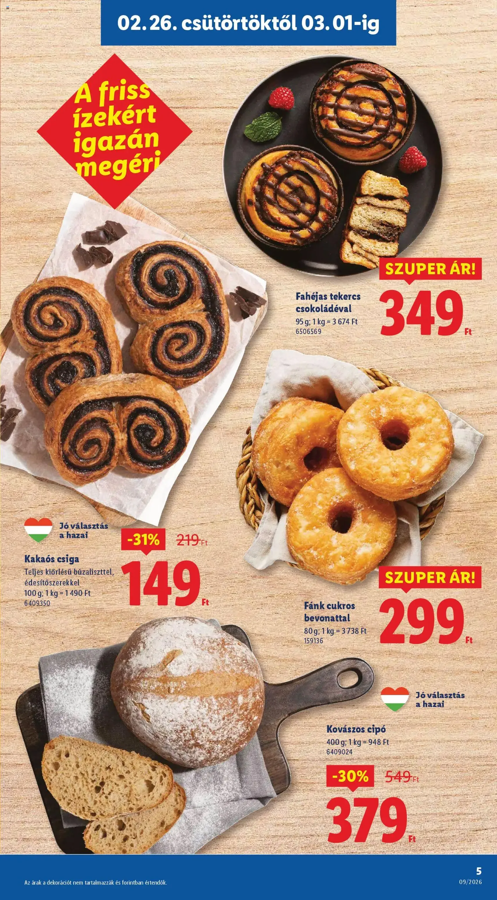 Lidl Akciós újság - 2026.02.26. érvényes szórólap 5 oldal 80 oldalból