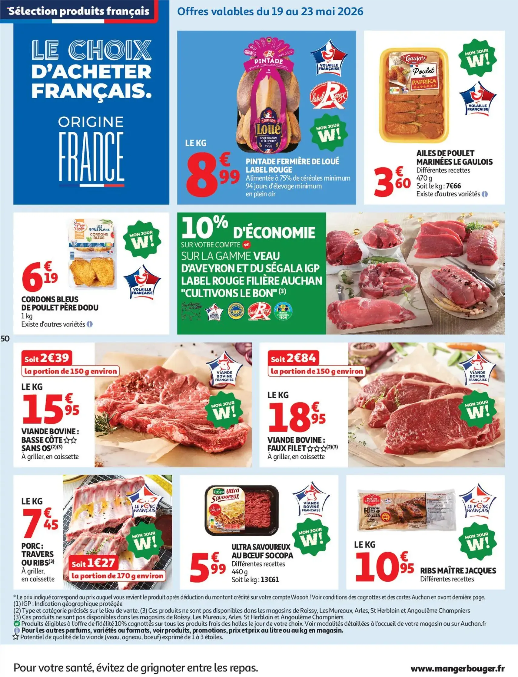 Auchan prospectus - brochure valable à partir du 19/05/2026, page 51 sur 62