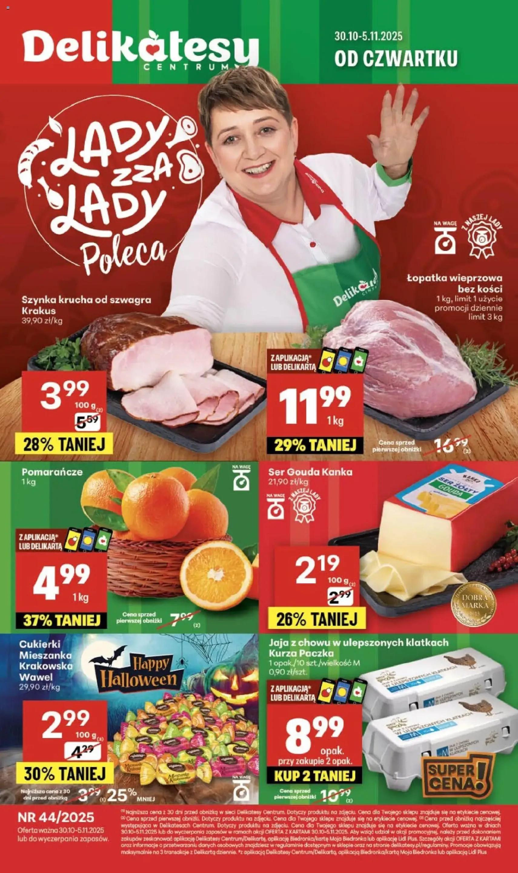 Delikatesy Centrum Gazetka - ważny gazetka od 30.10.2025 strona 1 z 40 Delikatesy Centrum Gazetka - ważny gazetka od 30.10.2025 strona 1 z 40
