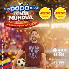 Vista previa del folleto Metro catálogo Regalo para papá válido desde 11/06/2026