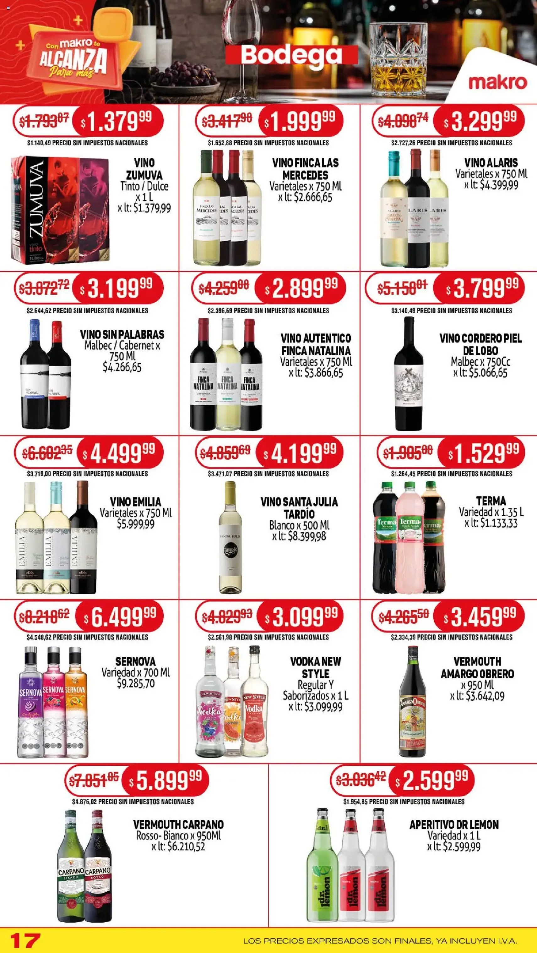 Makro ofertas - folleto válido desde 27/11/2025 página 17 de 24
