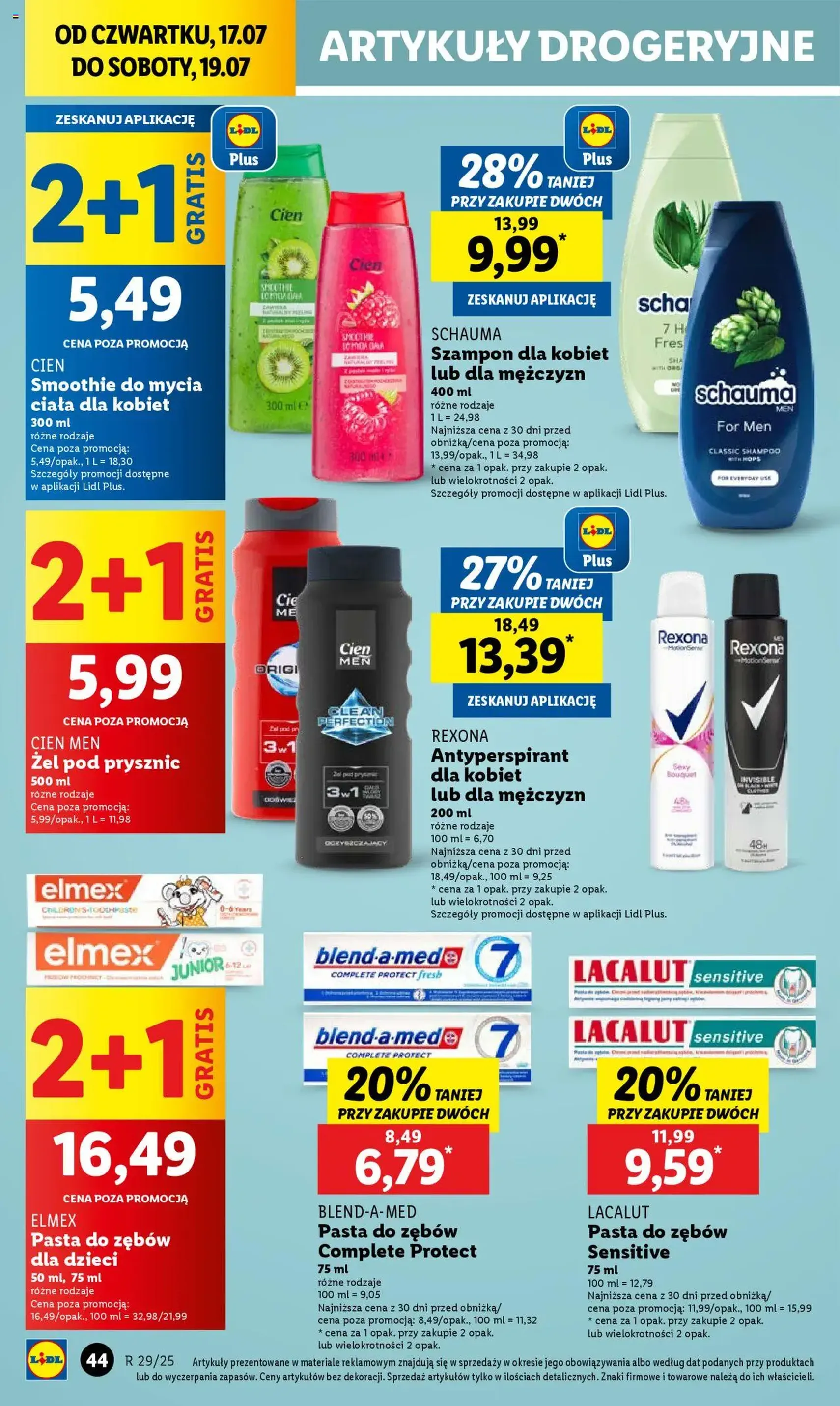 Lidl Gazetka - ważny gazetka od 17.07.2025 strona 54 z 62 Lidl Gazetka - ważny gazetka od 17.07.2025 strona 54 z 62