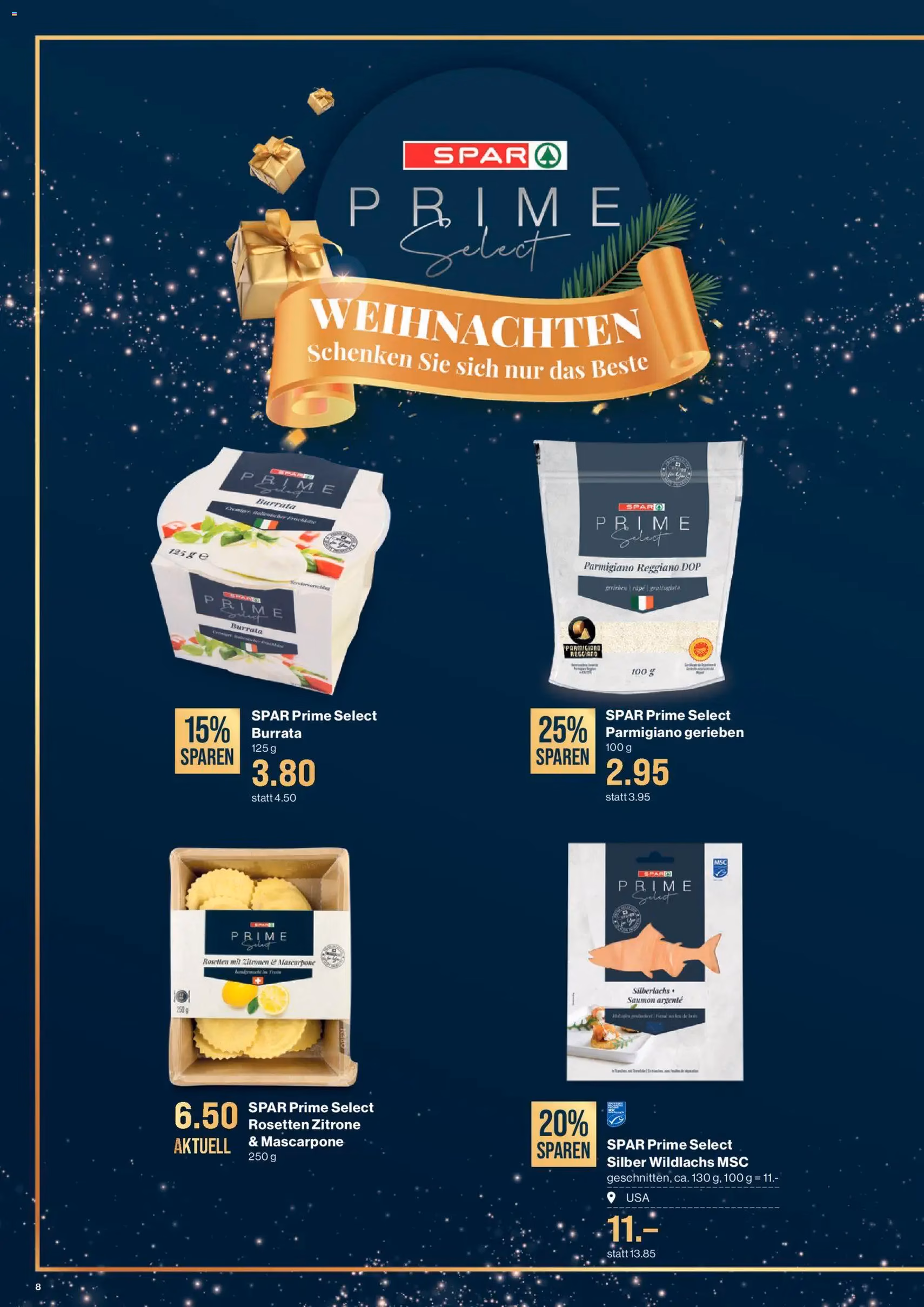 SPAR Aktionen - Gültiger Prospekt ab 11.12.2025, Seite 8 von insgesamt 24