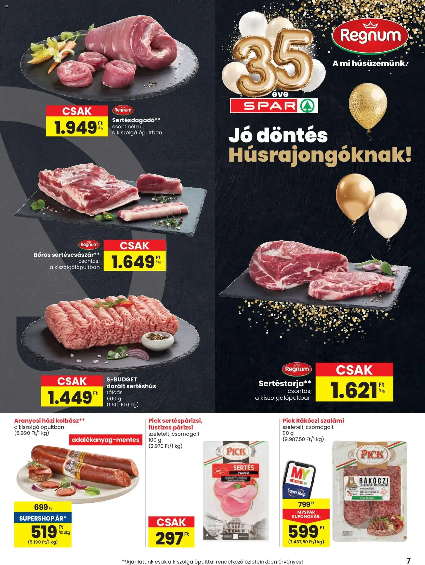 Spar Akciós újság - 2026.01.08. érvényes szórólap 7 oldal 20 oldalból
