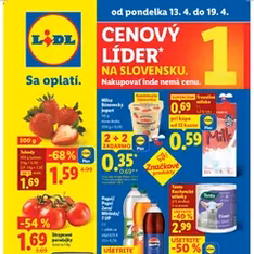 Lidl leták - náhľad letáku platný od 13.04.2026