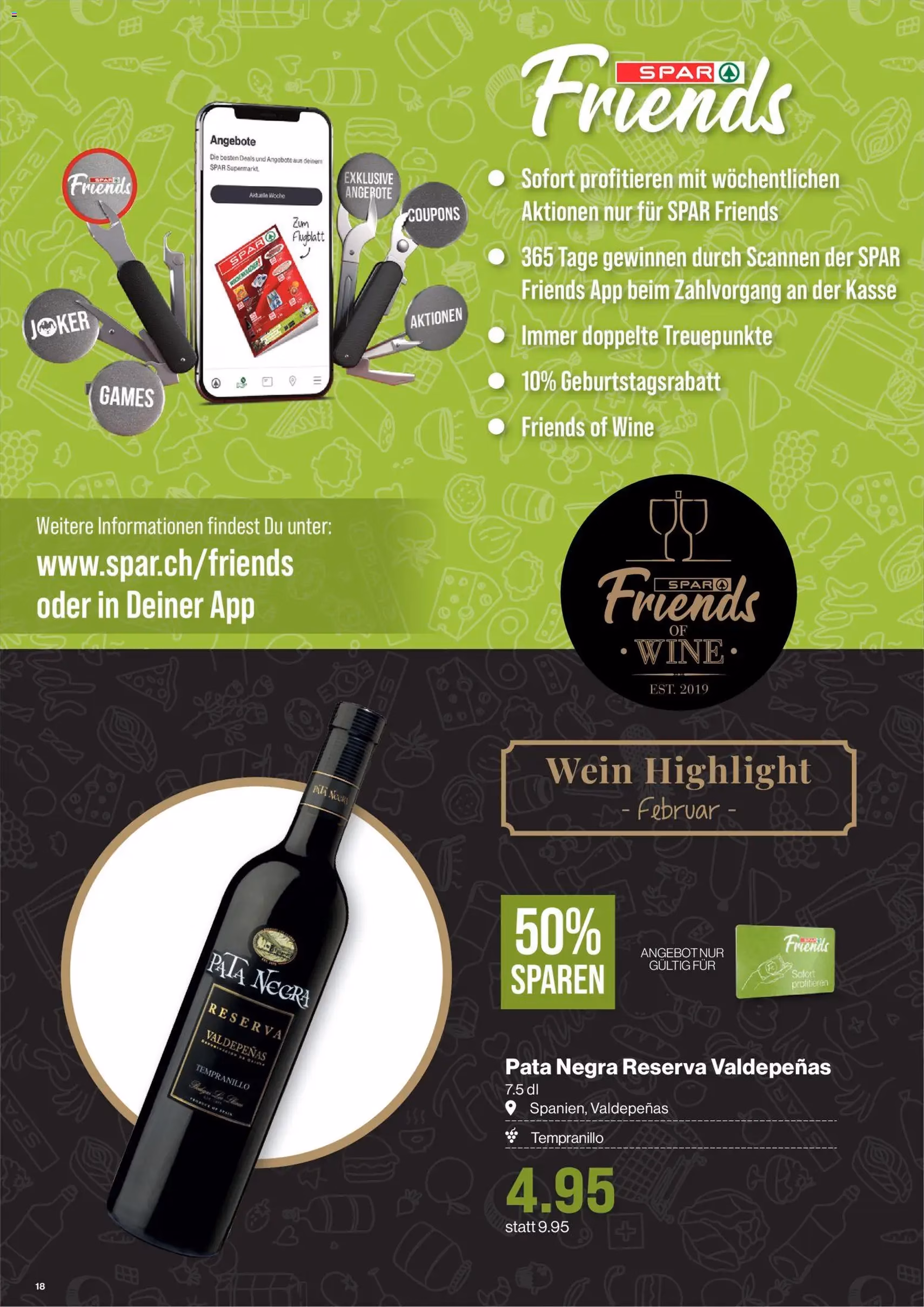 SPAR Aktionen - Gültiger Prospekt ab 26.02.2026, Seite 18 von insgesamt 19