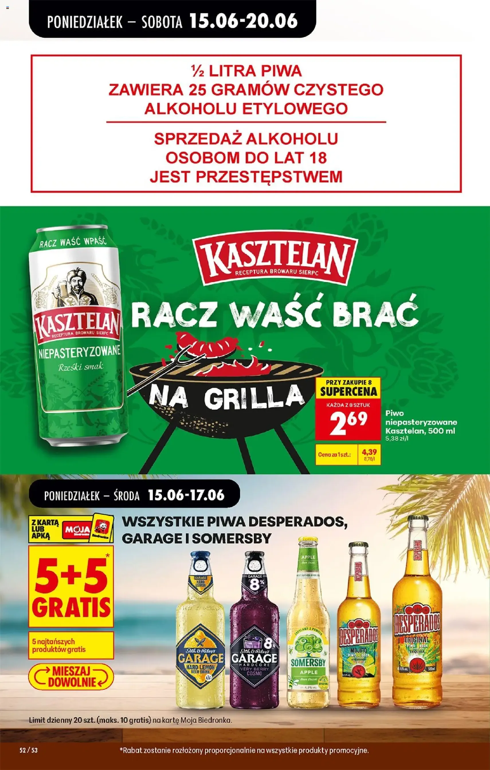 Biedronka gazetka od poniedziałku - ważny gazetka od 15.06.2026 strona 72 z 87