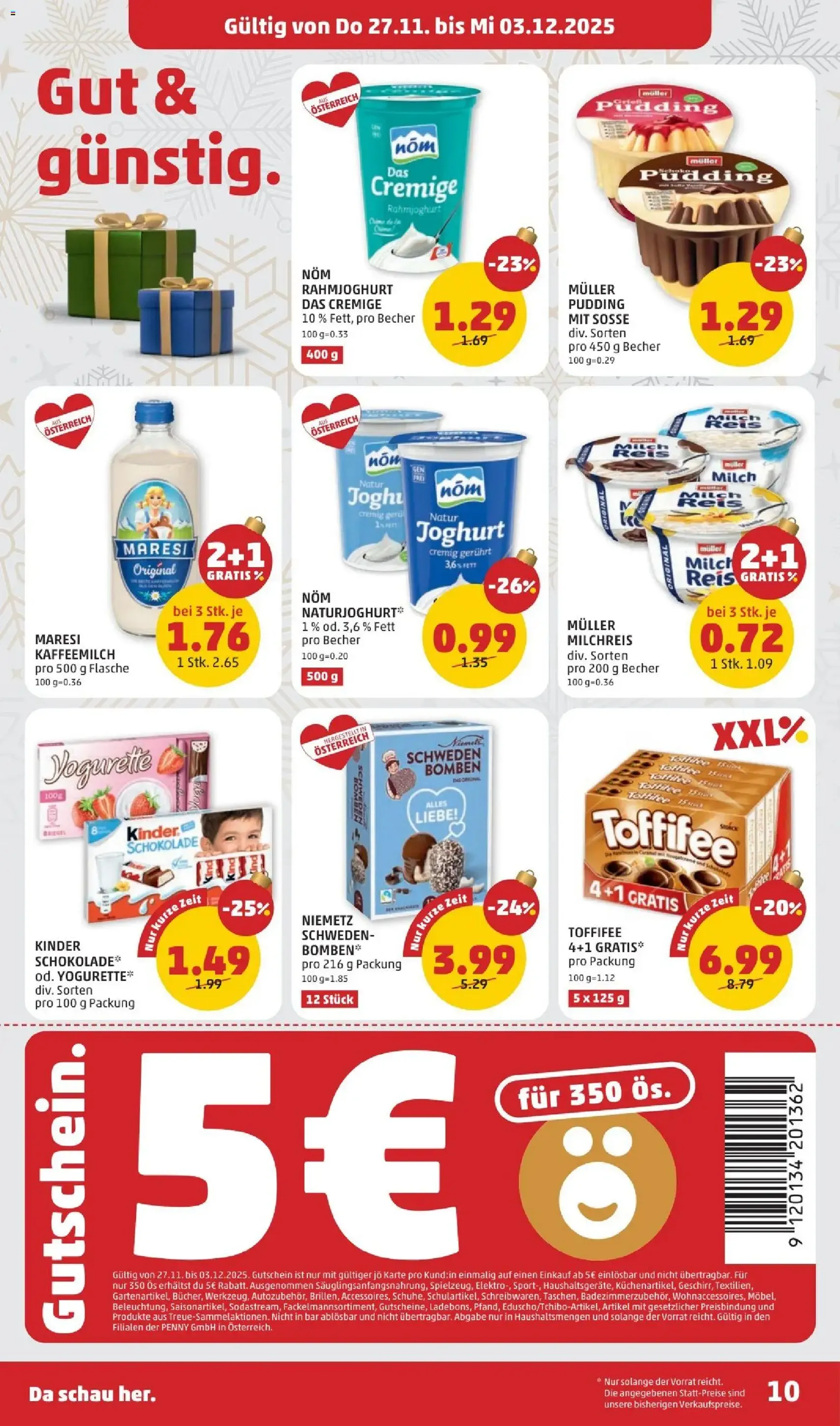 Penny Markt - Black Friday - Gültiger Prospekt ab 27.11.2025, Seite 10 von insgesamt 32