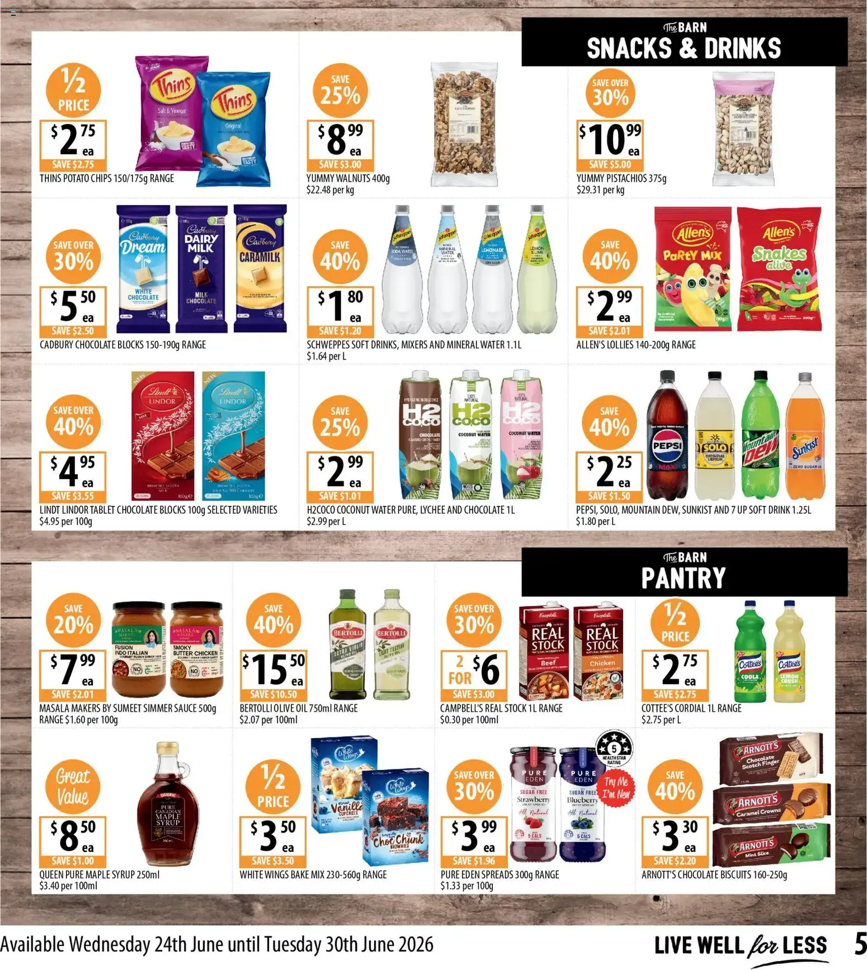 Supabarn catalogue - valid flyer from 24/06/2026, page 5 of 8