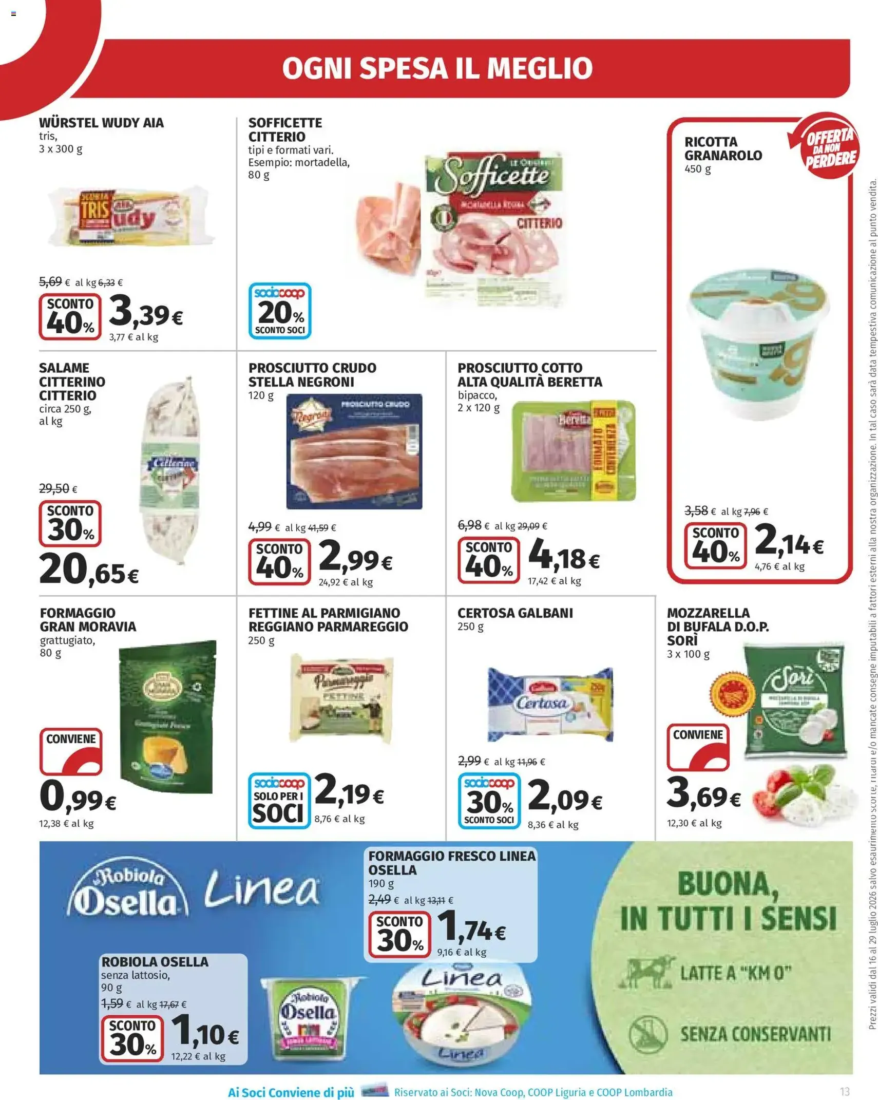 Ipercoop volantino - volantino valido dal 16/07/2026 pagina 13 di 50