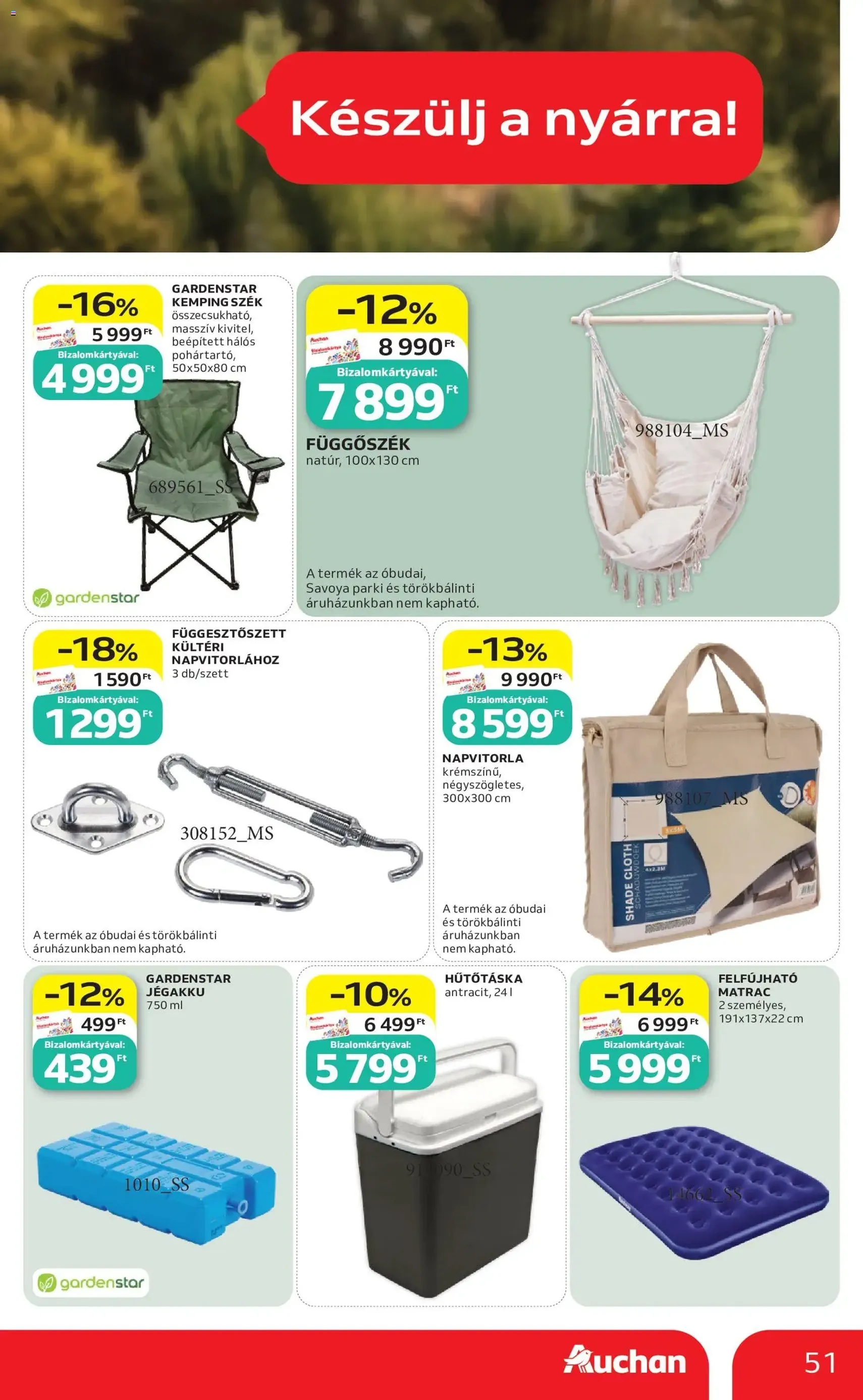Auchan akciós újság - 2026.05.21. érvényes szórólap 51 oldal 52 oldalból