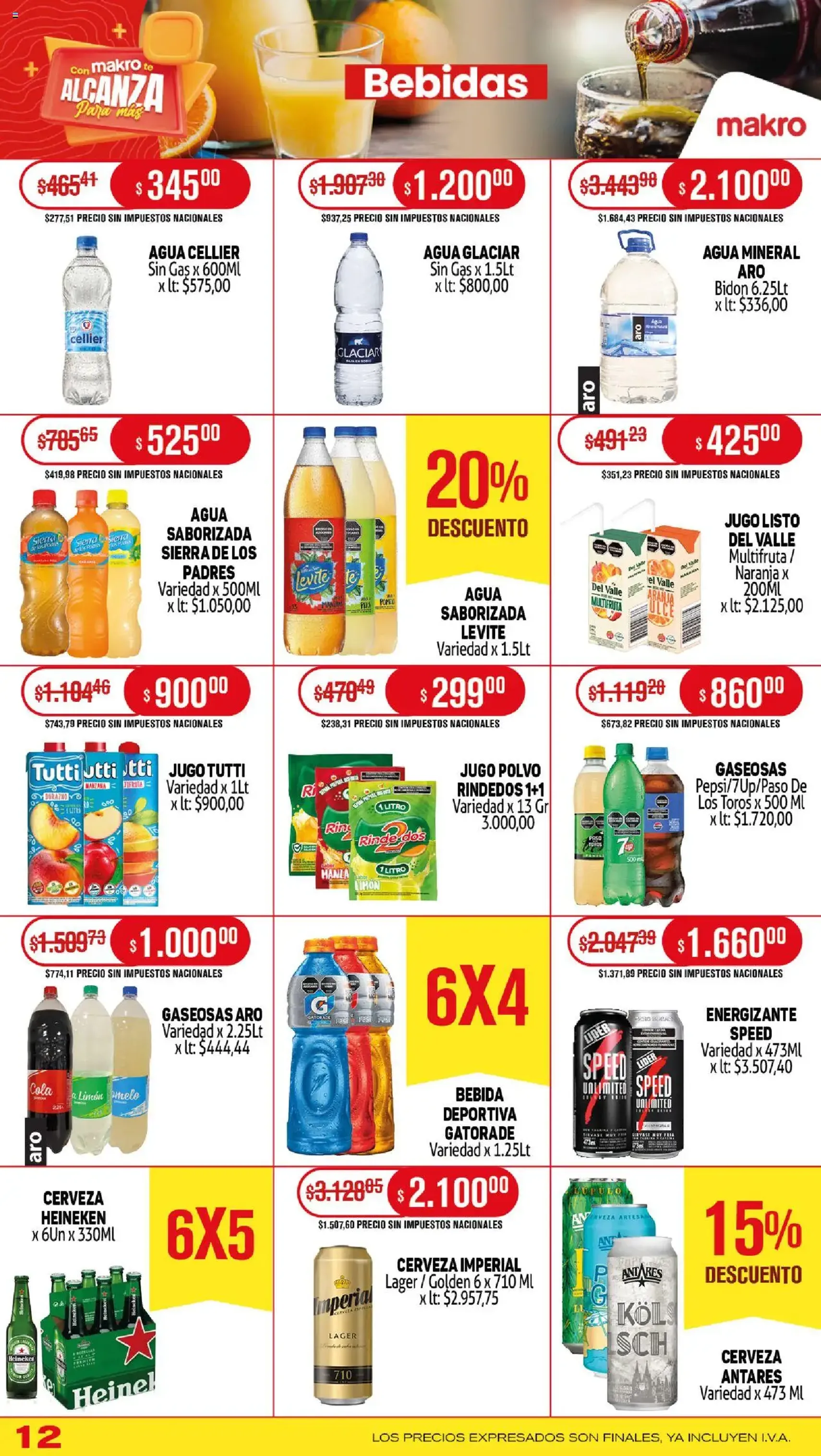 Makro ofertas - folleto válido desde 24/07/2025 página 12 de 20