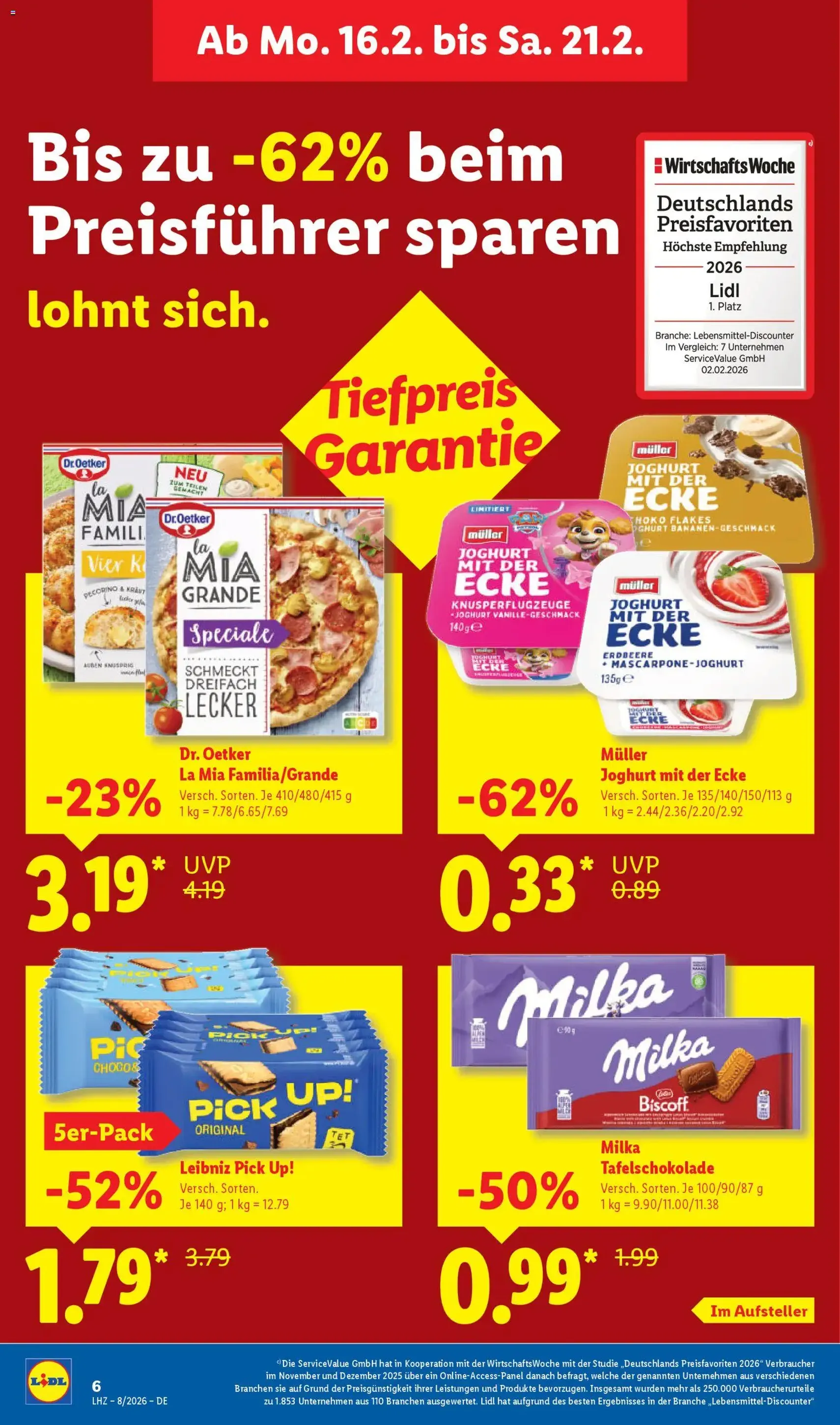 Lidl - Prospekt - Gültiger Prospekt ab 16.02.2026, Seite 14 von insgesamt 68