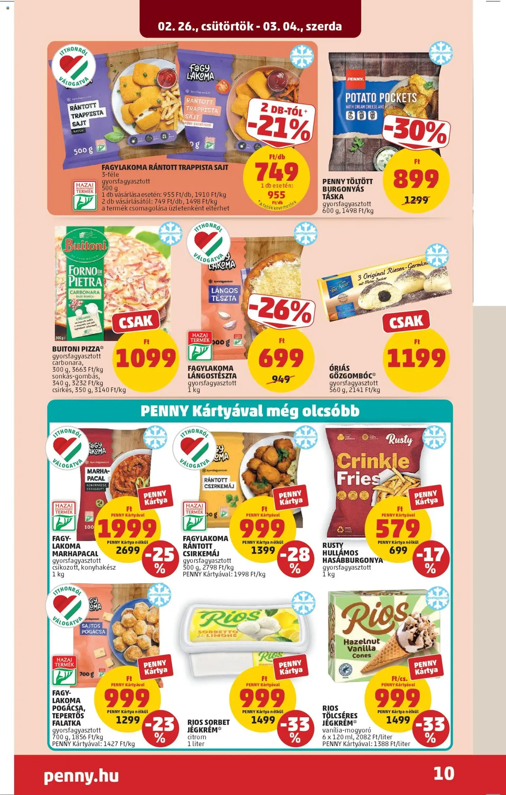 PENNY Akciós újság - 2026.02.26. érvényes szórólap 14 oldal 39 oldalból