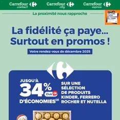 Carrefour City catalogue - Prévisualisation du catalogue valable à partir du 01/12/2025