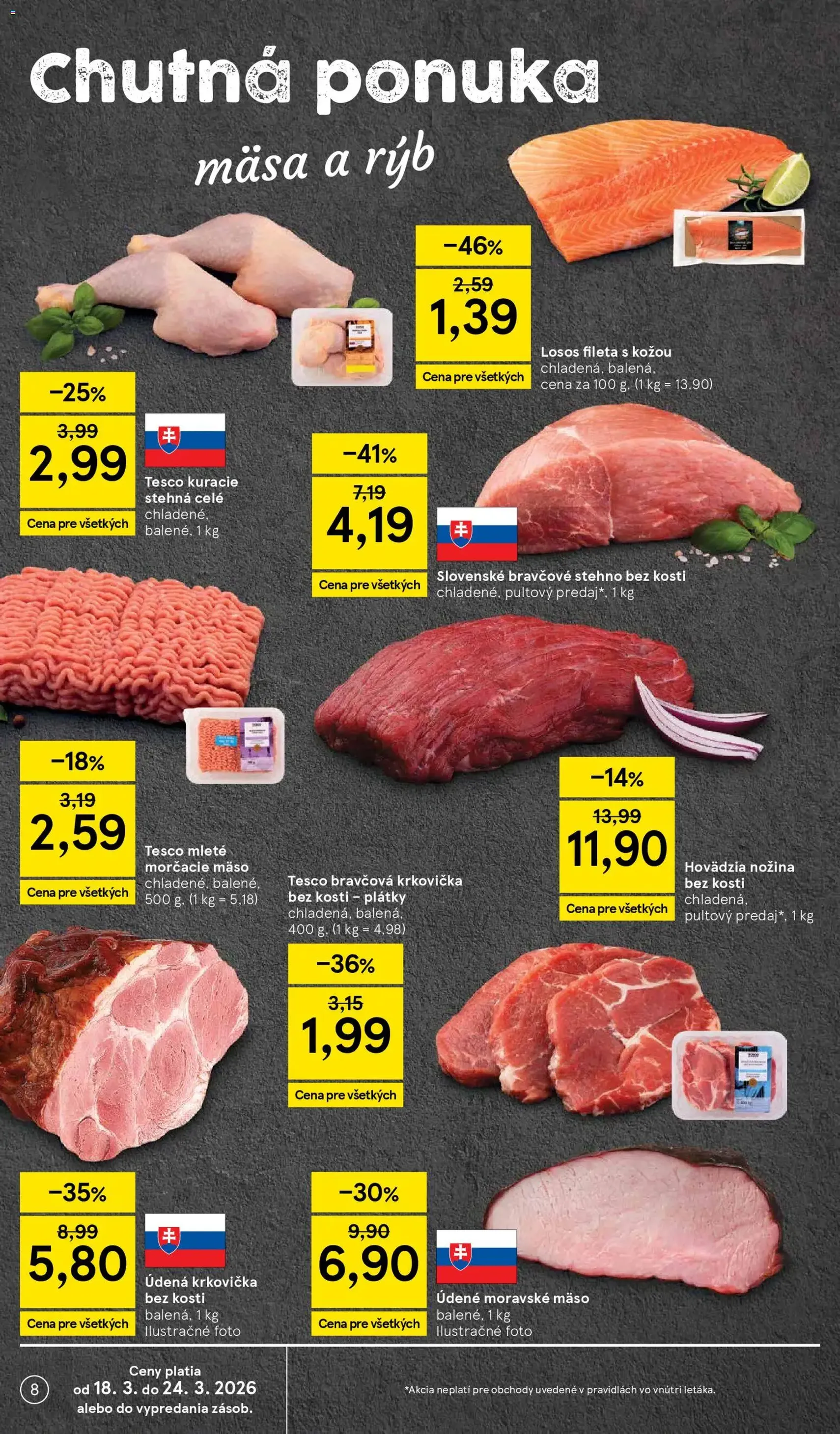 Tesco hypermarket - leták - platný leták od 18.03.2026 strana 8 z 49