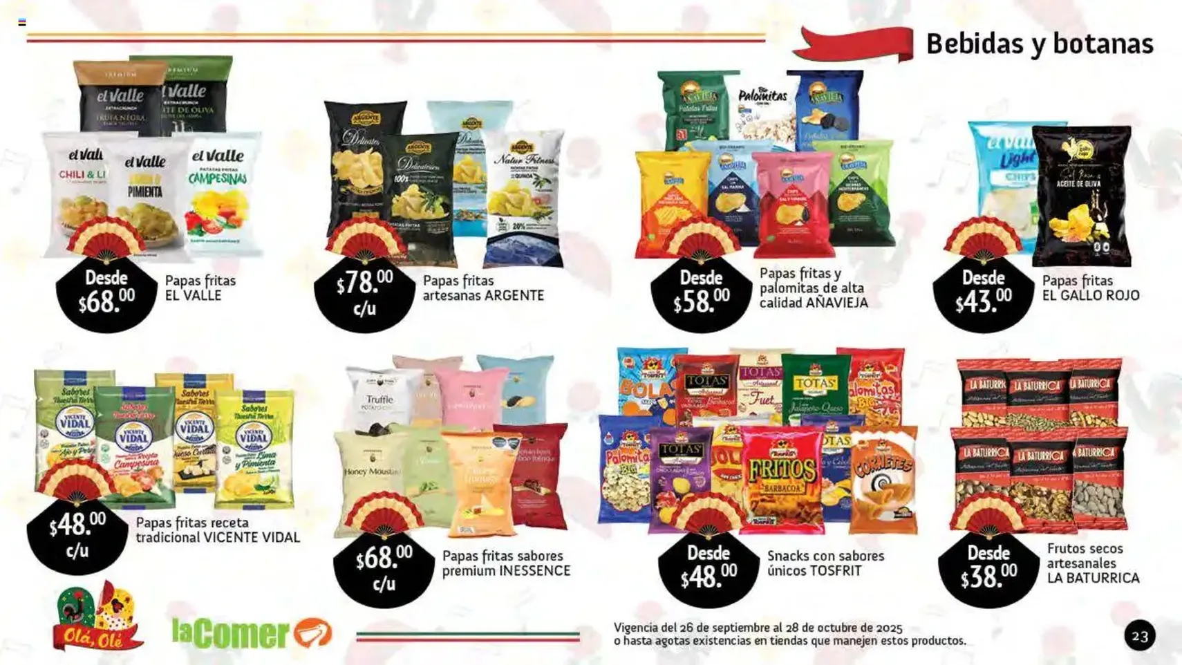 La Comer folleto Olá, Olé - folleto válido desde 26/09/2025 página 23 de 64 La Comer folleto Olá, Olé - folleto válido desde 26/09/2025 página 23 de 64