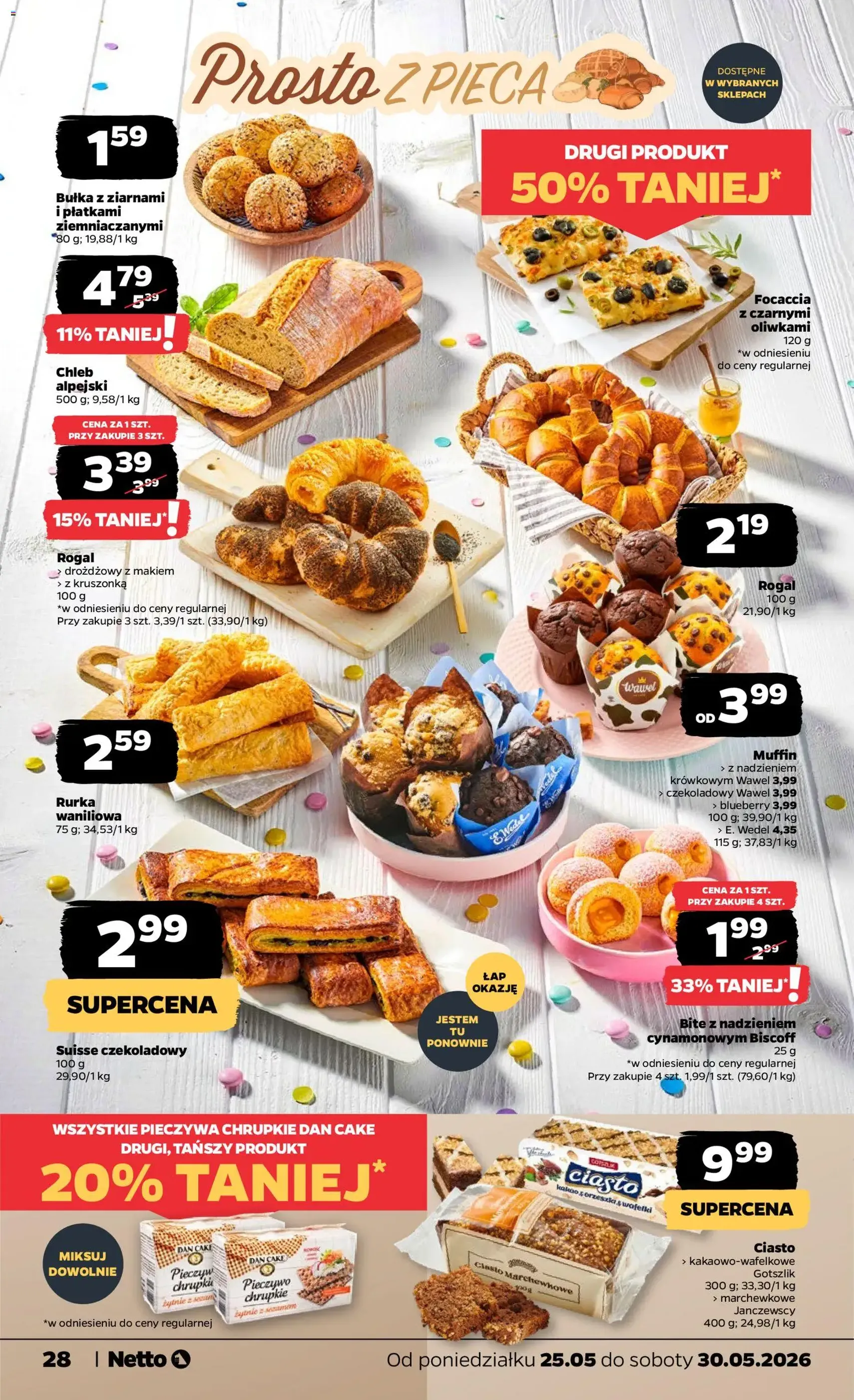 Netto gazetka od poniedziałku spożywcza - ważny gazetka od 25.05.2026 strona 28 z 42