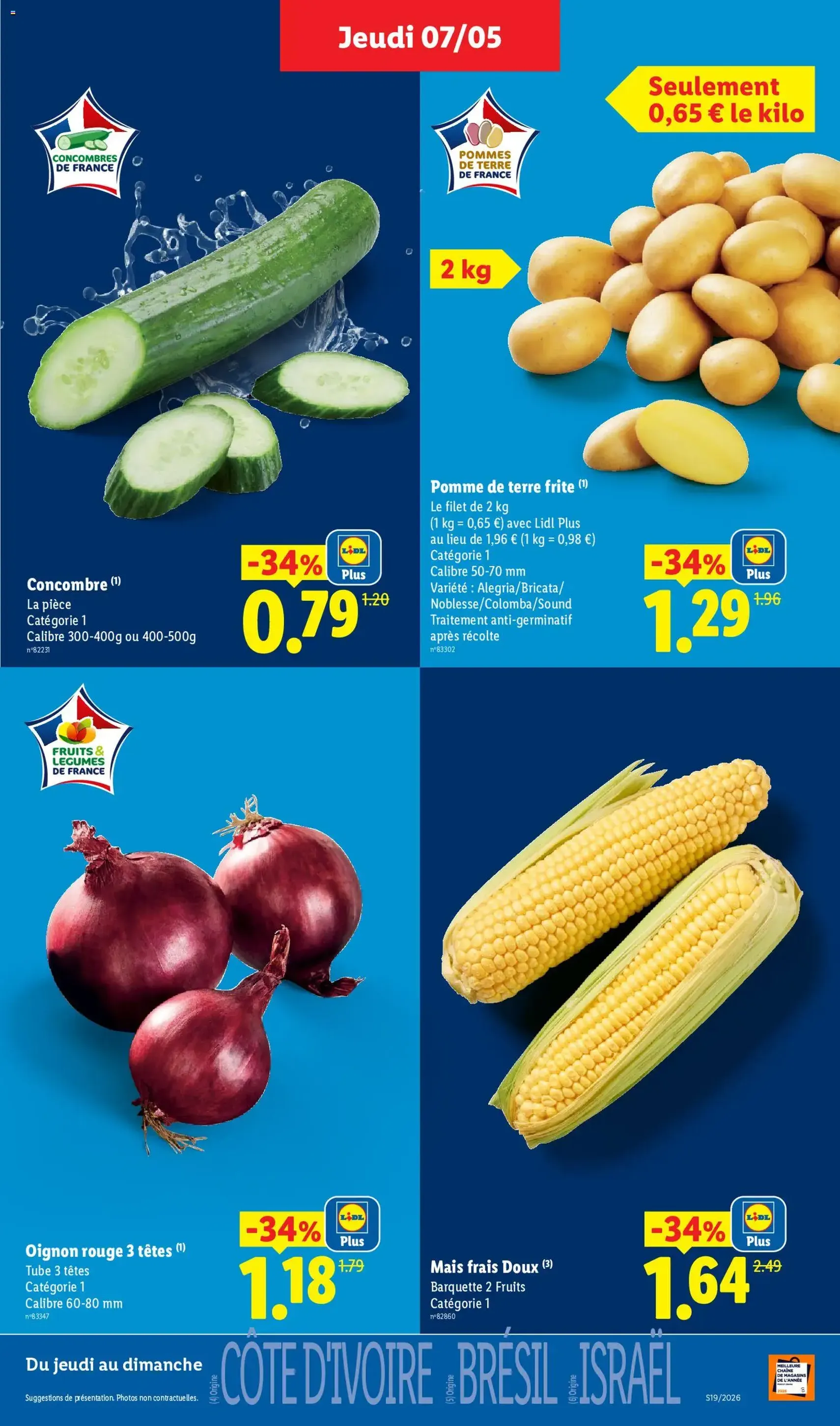 LIDL catalogue - brochure valable à partir du 07/05/2026, page 4 sur 67