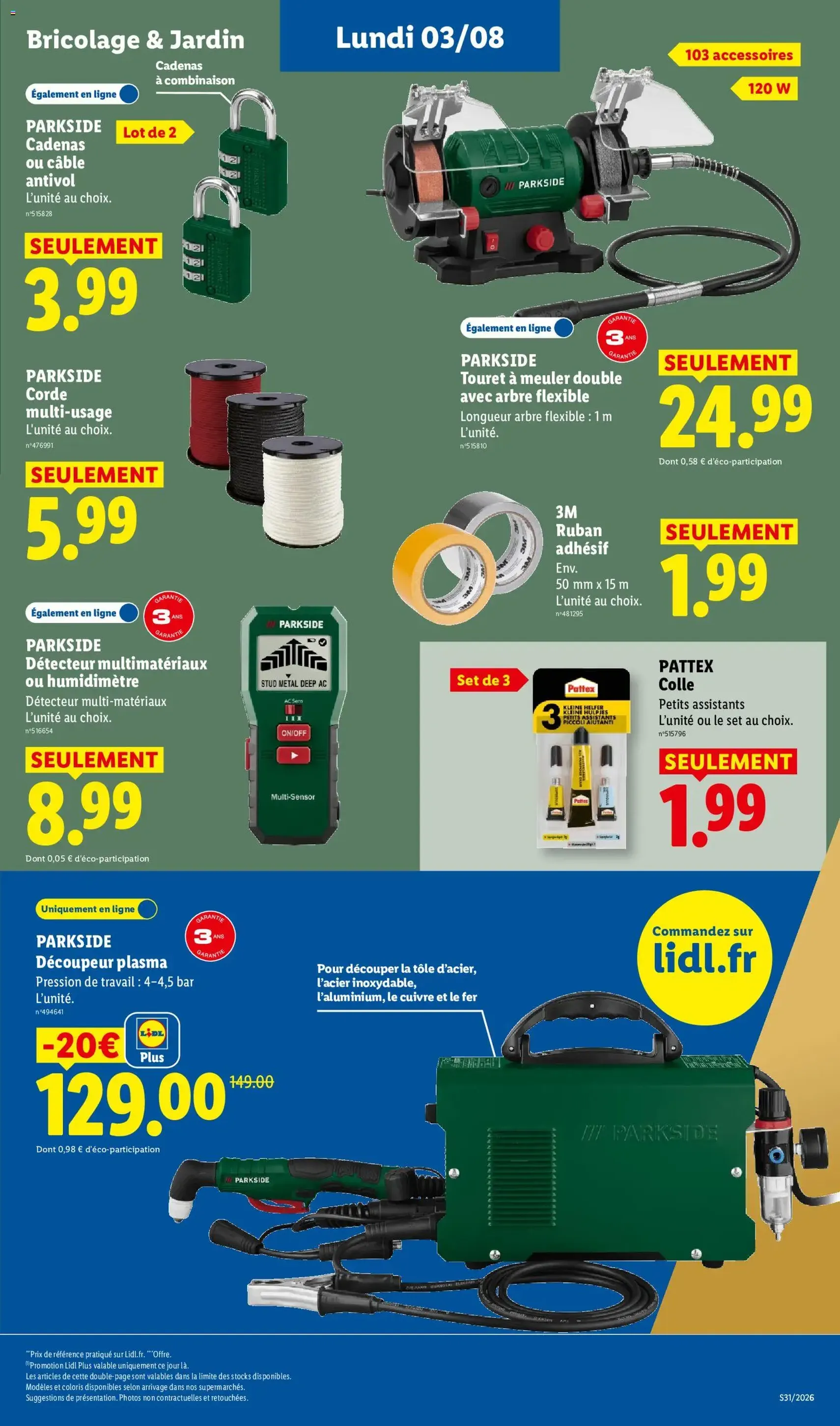 LIDL catalogue - brochure valable à partir du 30/07/2026, page 45 sur 59