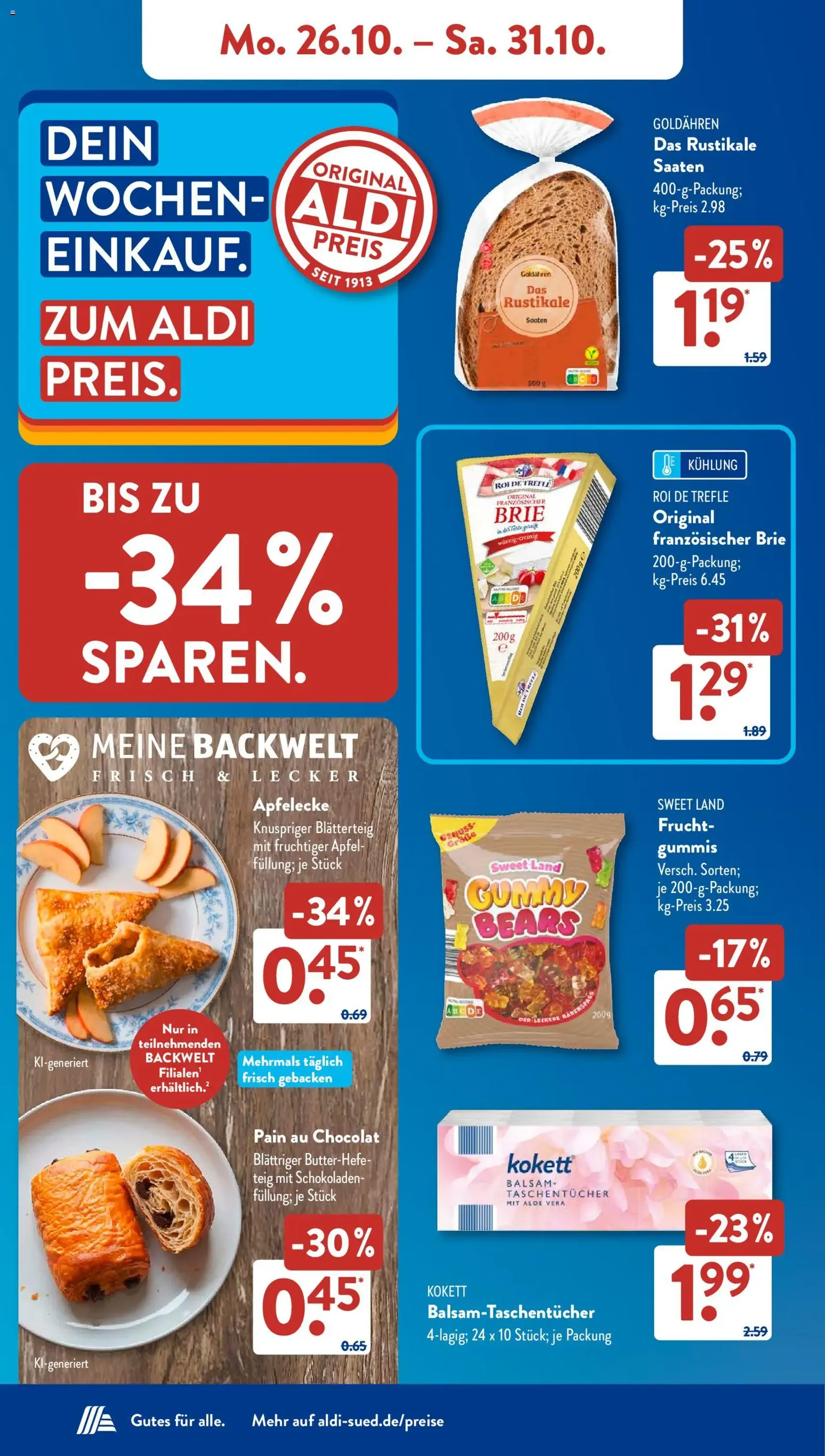 Aldi Süd Prospekt - Gültiger Prospekt ab 26.10.2026, Seite 7 von insgesamt 32