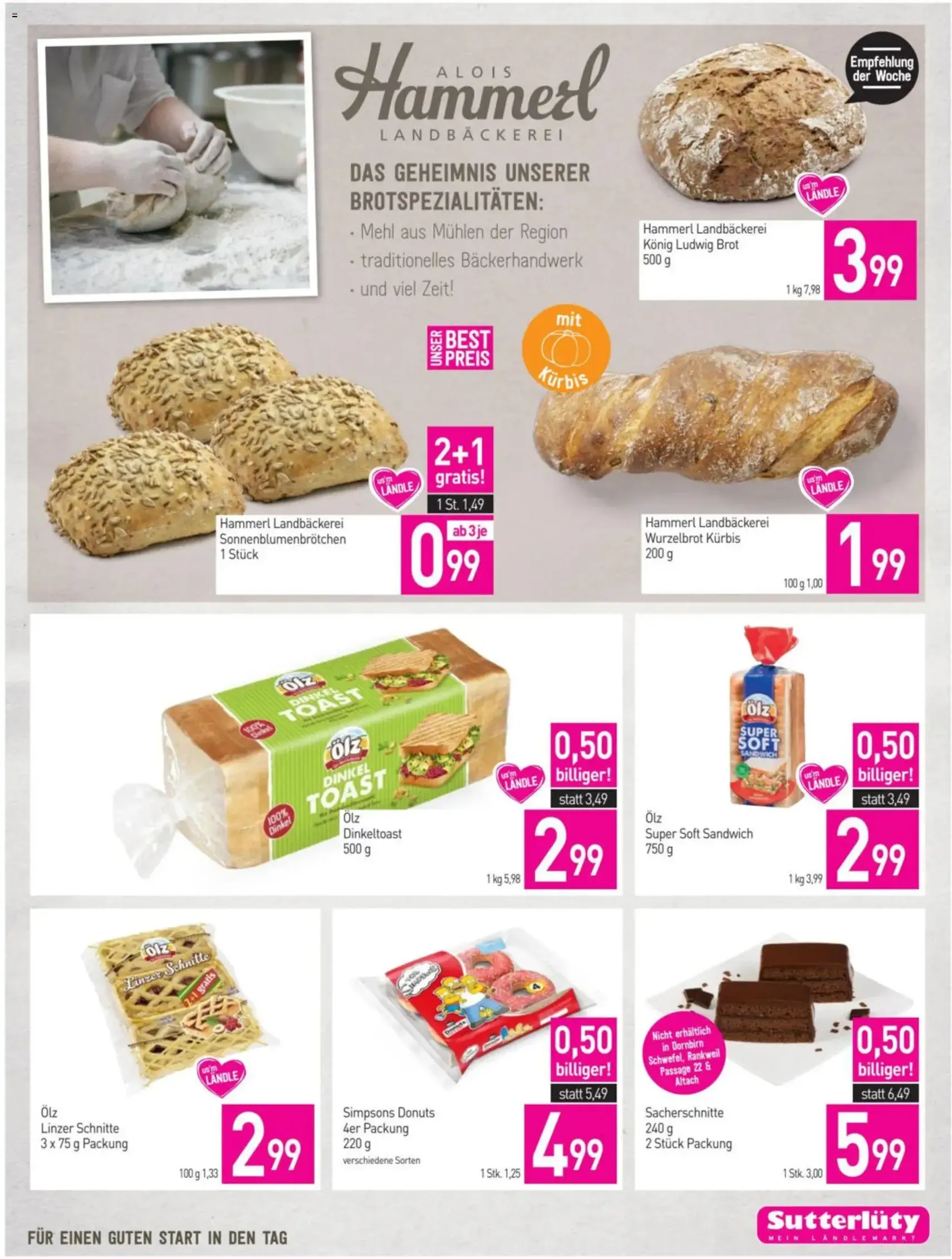 Sutterlüty Flugblatt - Gültiger Prospekt ab 05.11.2025, Seite 5 von insgesamt 24