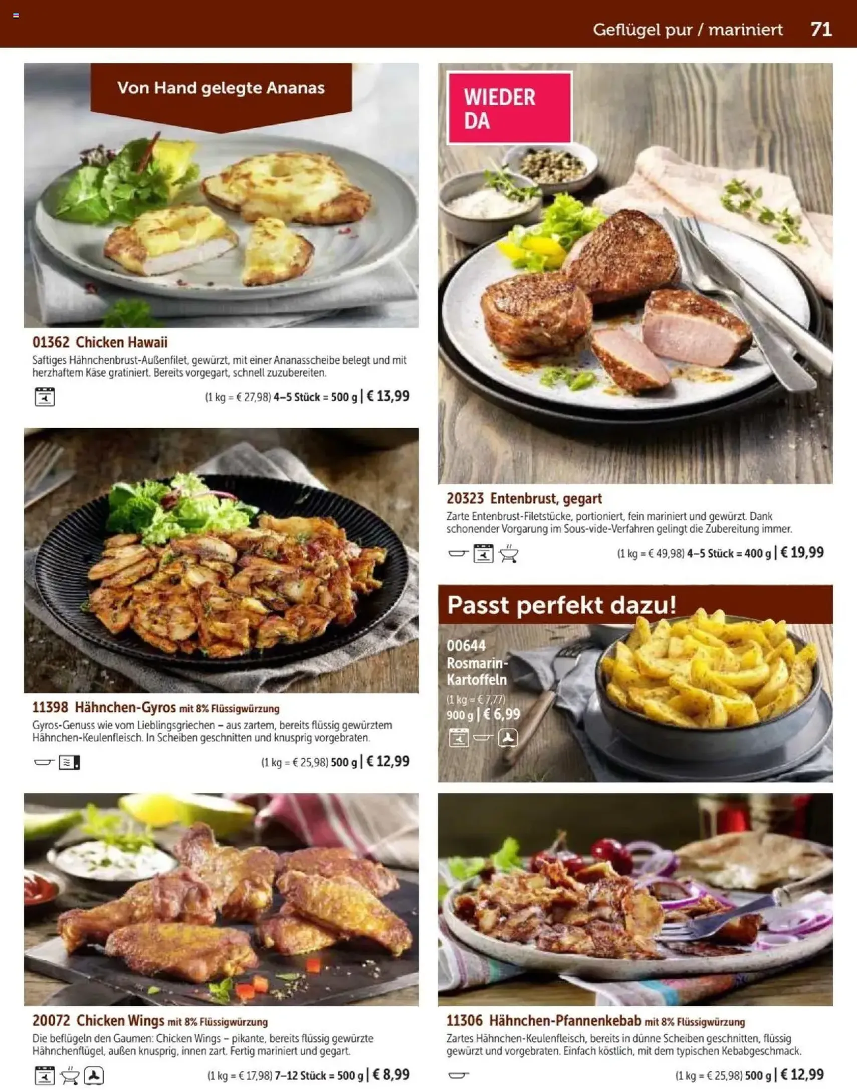 Bofrost Katalog - Gültiger Prospekt ab 07.09.2025, Seite 71 von insgesamt 148 Bofrost Katalog - Gültiger Prospekt ab 07.09.2025, Seite 71 von insgesamt 148