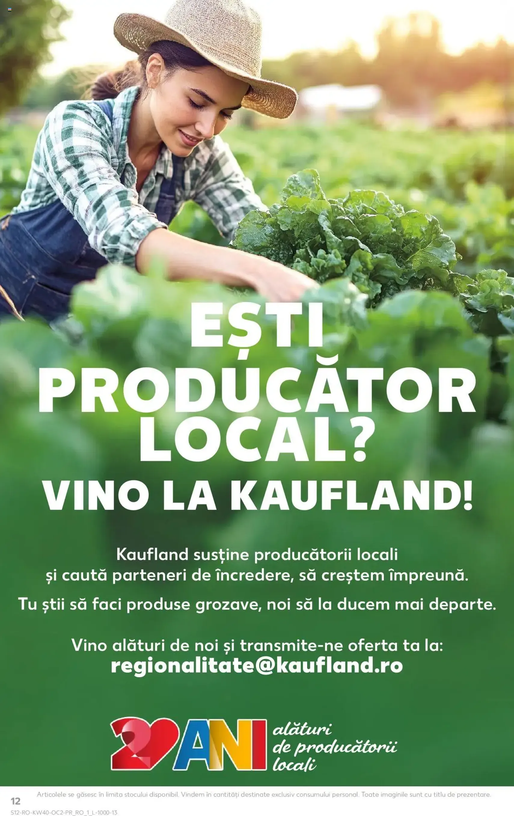 Kaufland RO - București - 2025.10.01. érvényes szórólap 12 oldal 70 oldalból Kaufland RO - București - 2025.10.01. érvényes szórólap 12 oldal 70 oldalból