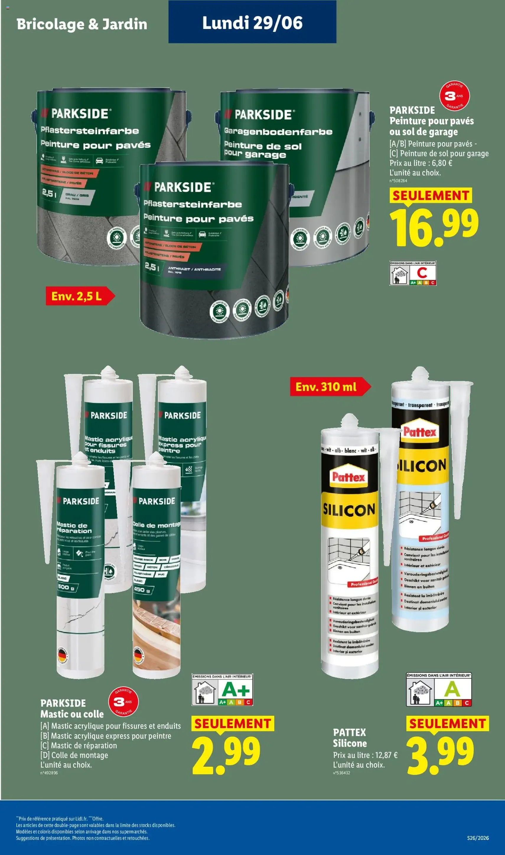 LIDL catalogue - brochure valable à partir du 25/06/2026, page 59 sur 72