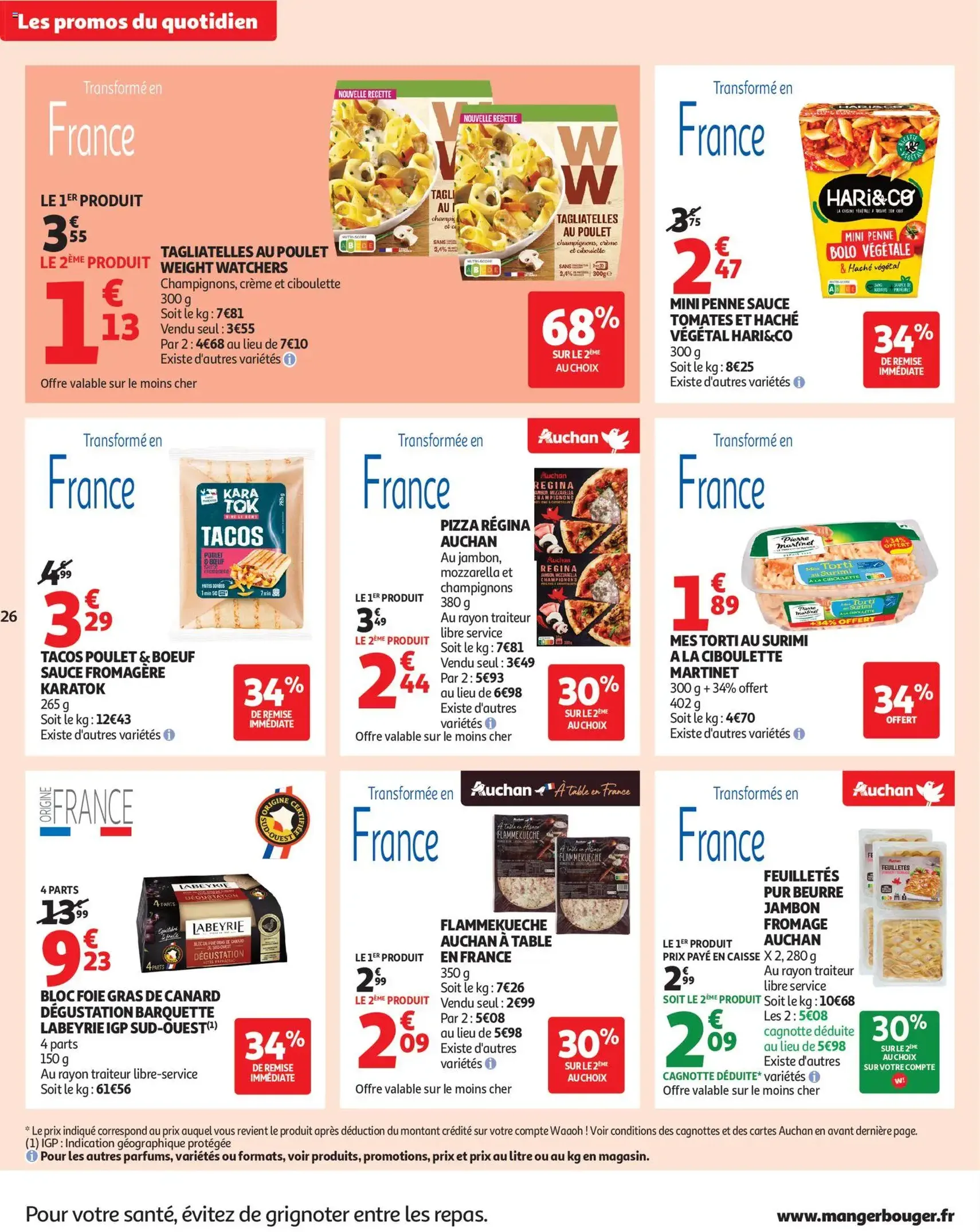 Auchan prospectus - brochure valable à partir du 04/11/2025, page 26 sur 62