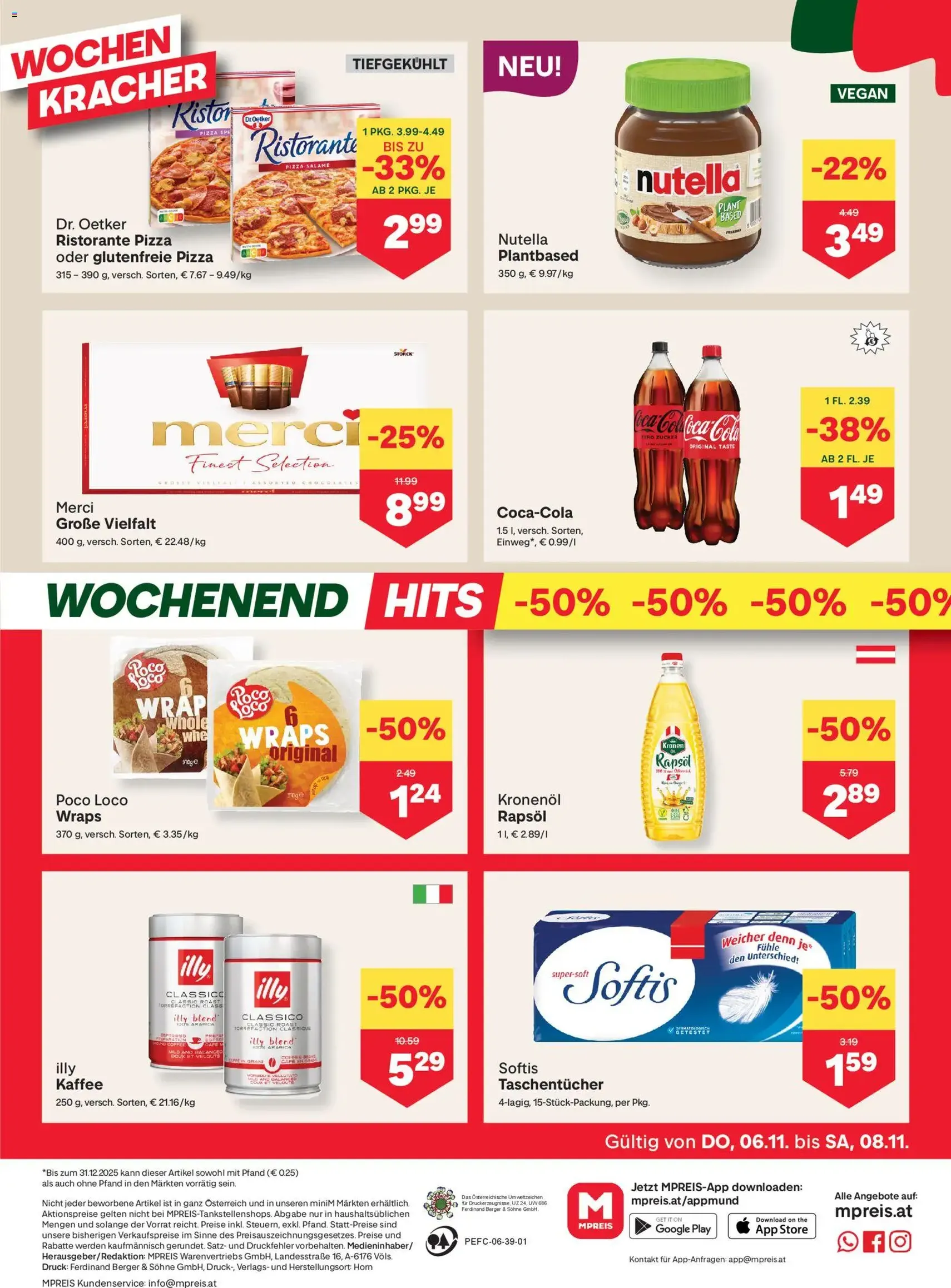 MPREIS Flugblatt - Gültiger Prospekt ab 06.11.2025, Seite 12 von insgesamt 12