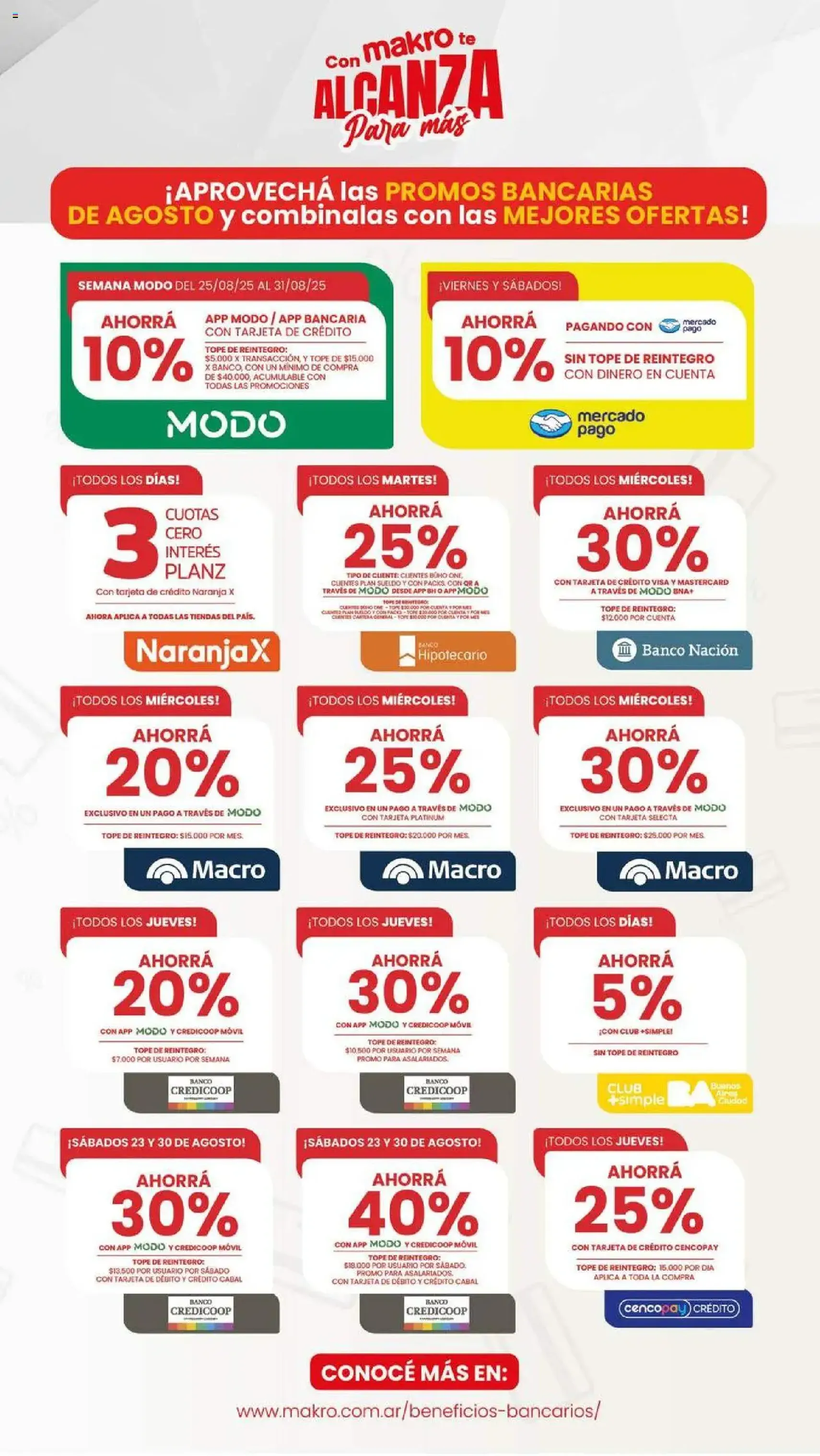 Makro ofertas - folleto válido desde 28/08/2025 página 3 de 20