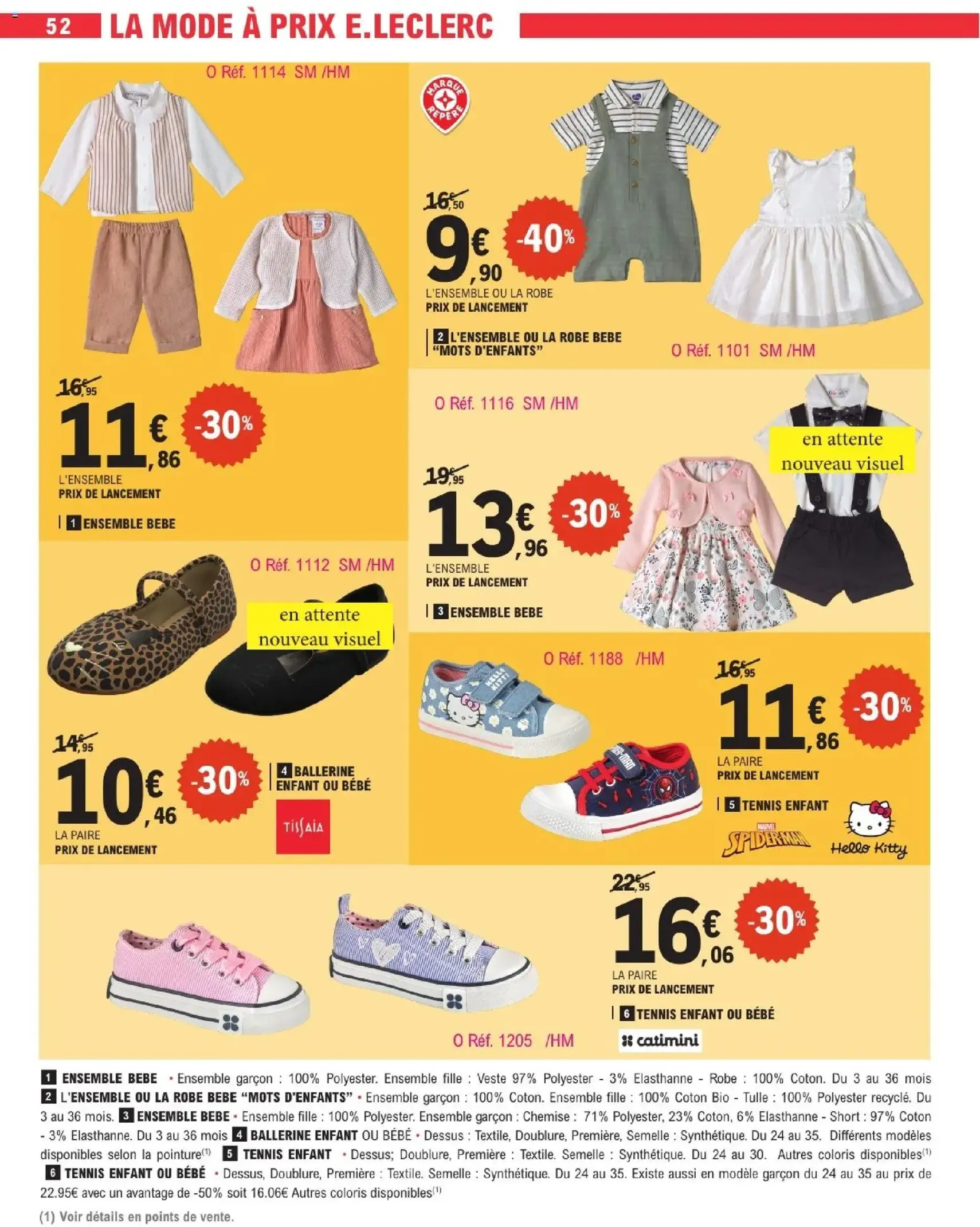 E.Leclerc catalogue de la semaine 13 - brochure valable à partir du 24/03/2026, page 52 sur 63
