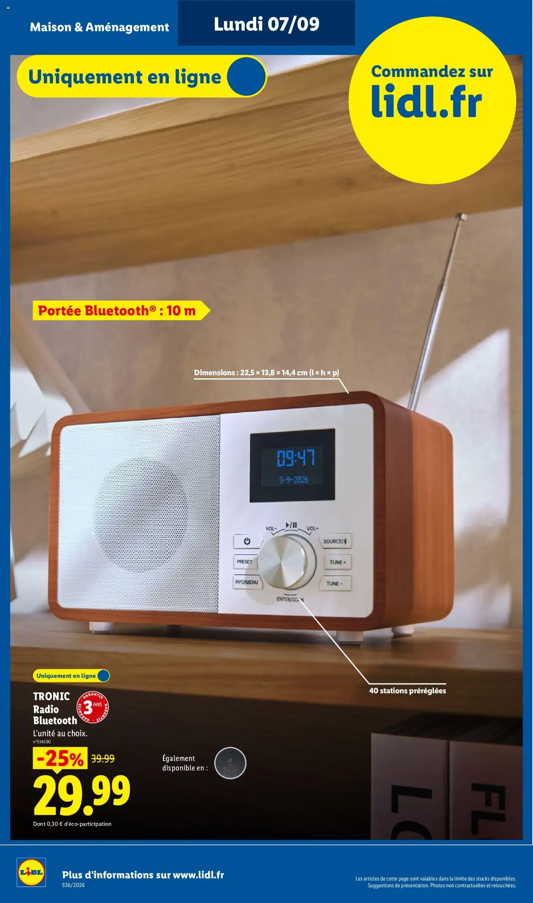 LIDL catalogue - brochure valable à partir du 03/09/2026, page 50 sur 61