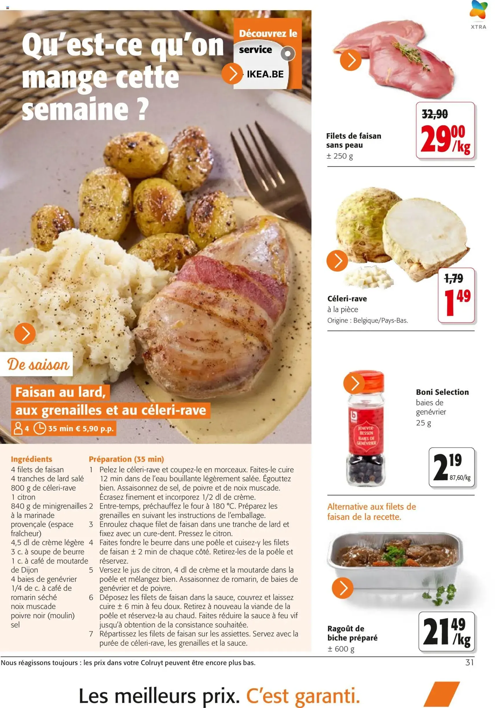 Colruyt catalogue - brochure valable à partir du 21/10/2026, page 31 sur 40